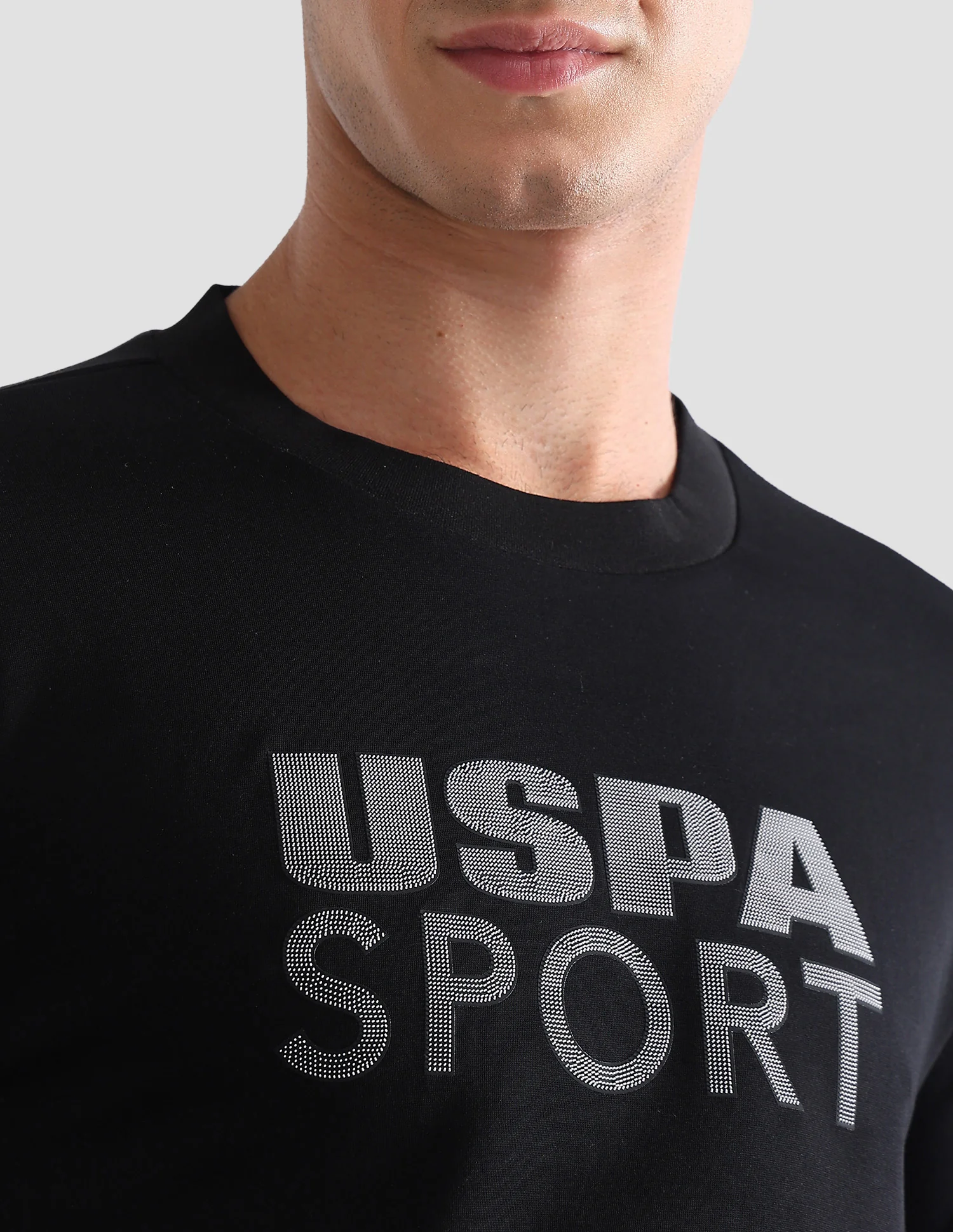 Brand Printed Slim Fit Active T-Shirt - Image 7