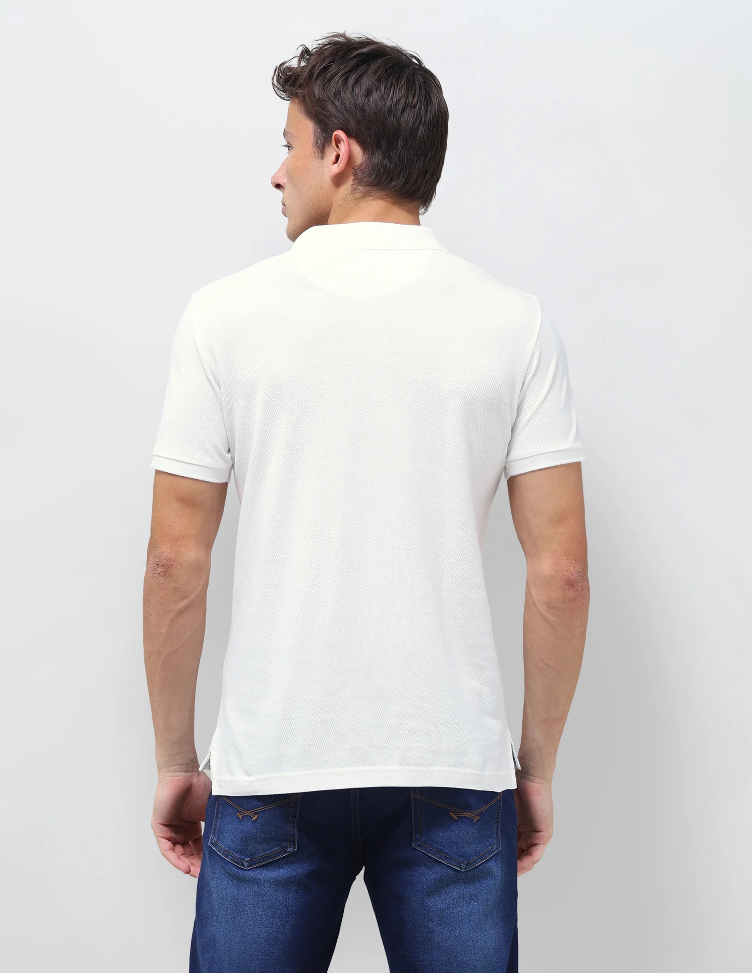 Brand Printed Slim Fit Polo Shirt - Image 5