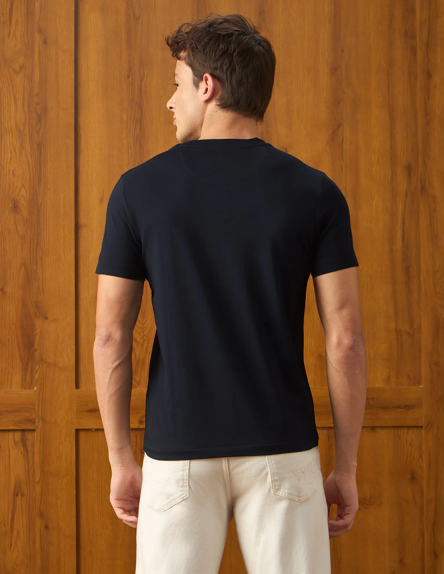 Brand Printed Slim Fit T-Shirt - Image 5