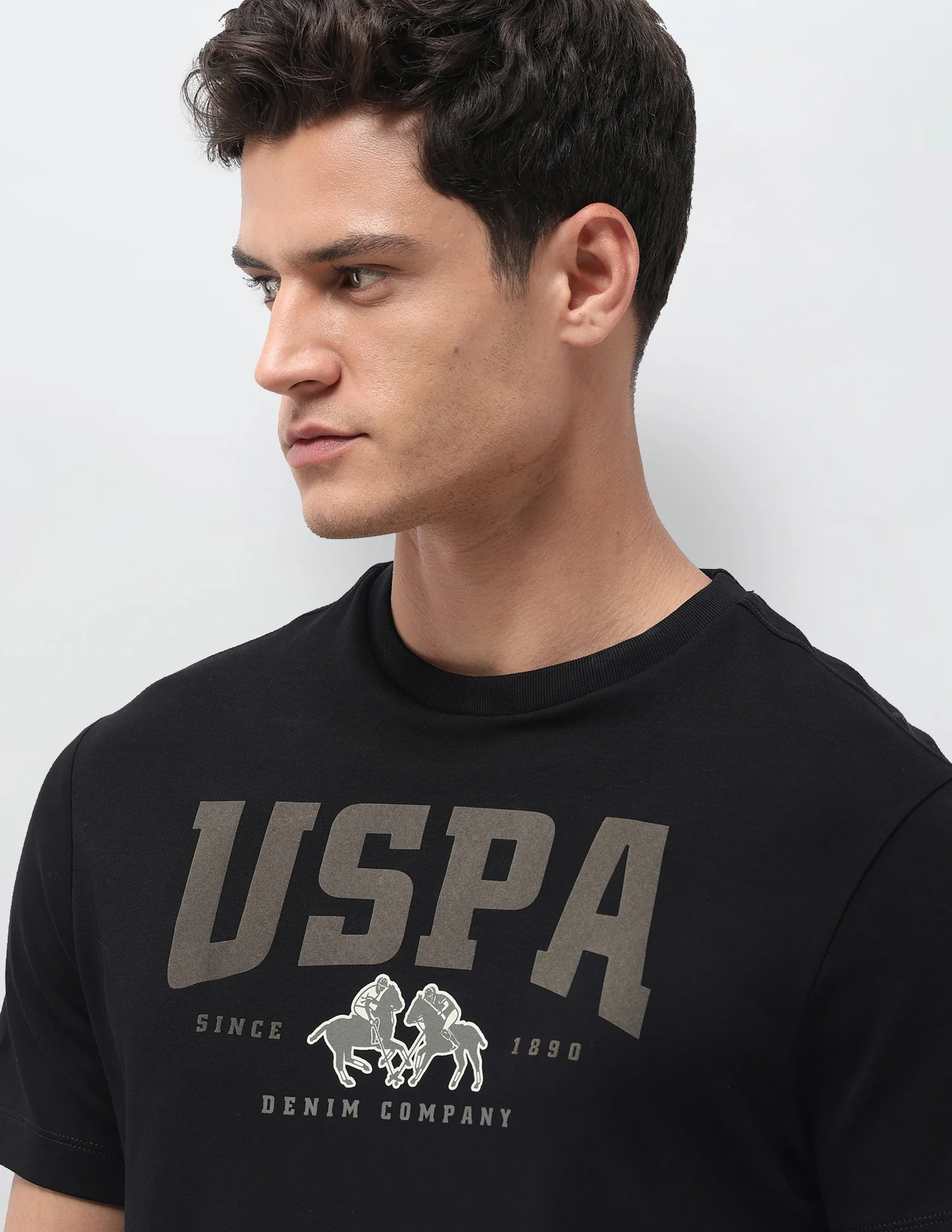 Brand Printed Slim Fit T-Shirt - Image 7