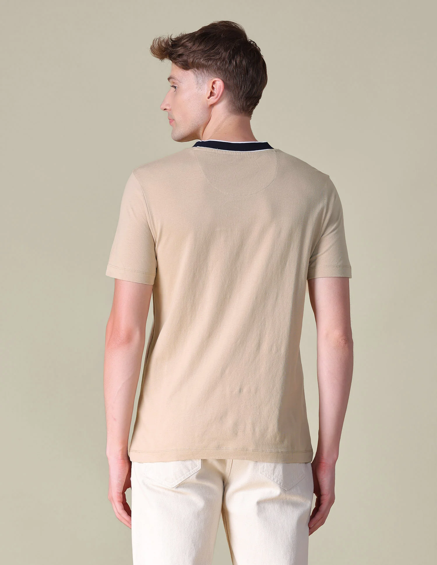 Brand Printed Slim Fit T-Shirt - Image 5
