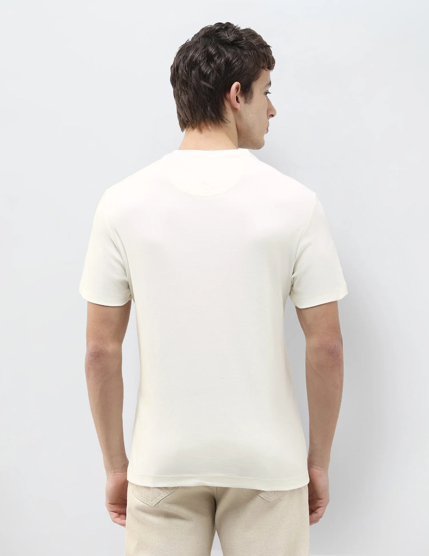 Brand Printed Slim Fit T-Shirt - Image 5