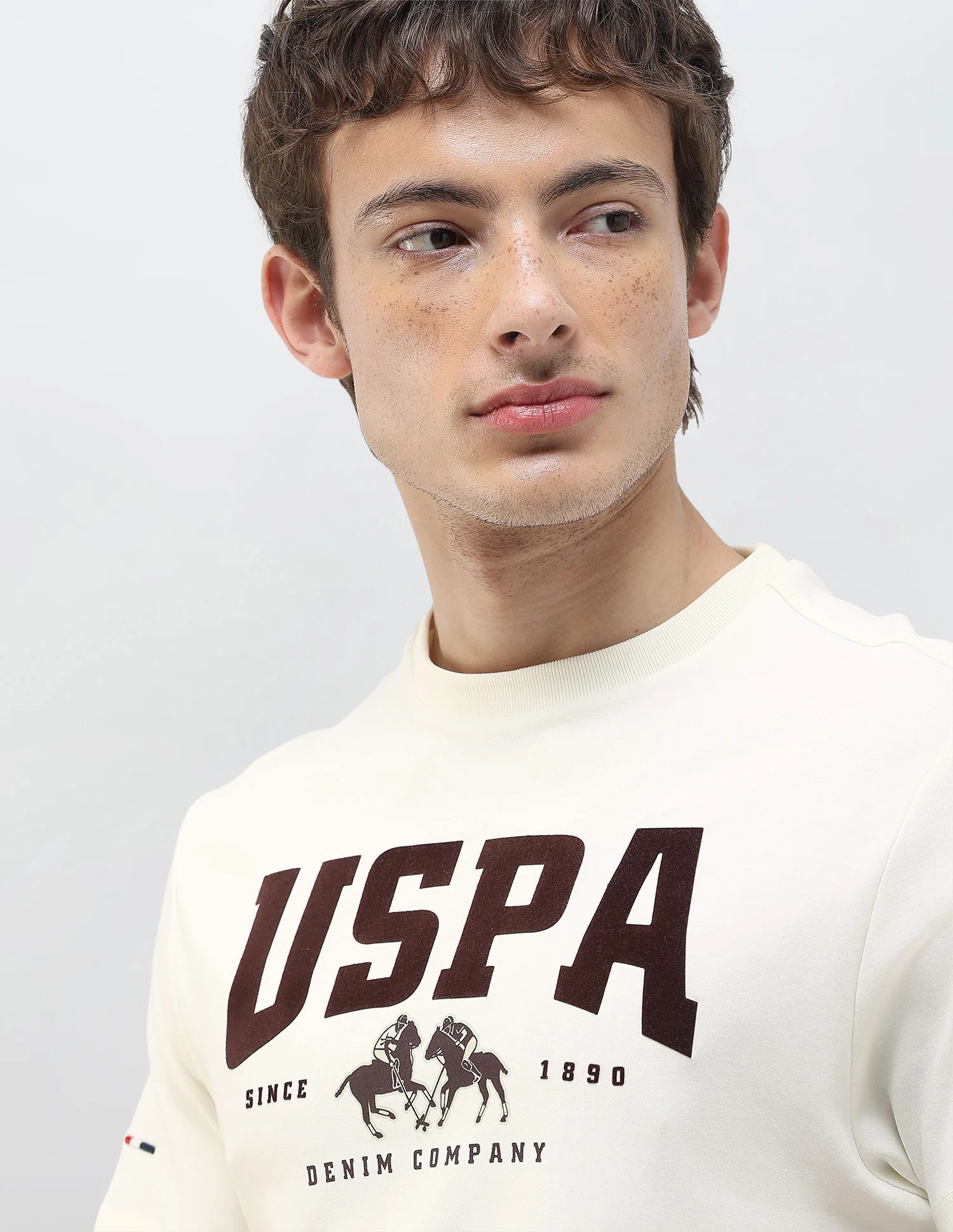Brand Printed Slim Fit T-Shirt - Image 7