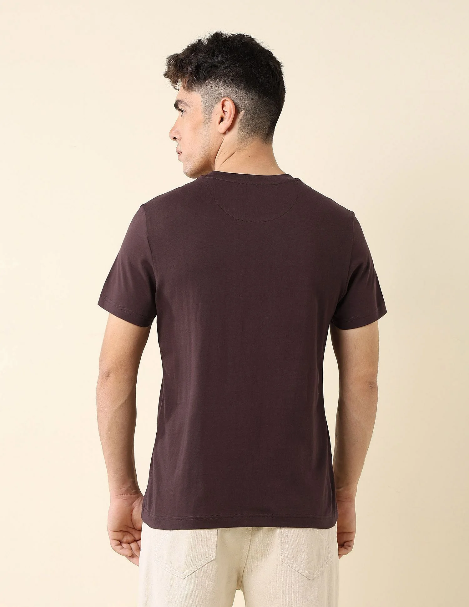 Brand Printed Slim Fit T-Shirt - Image 5