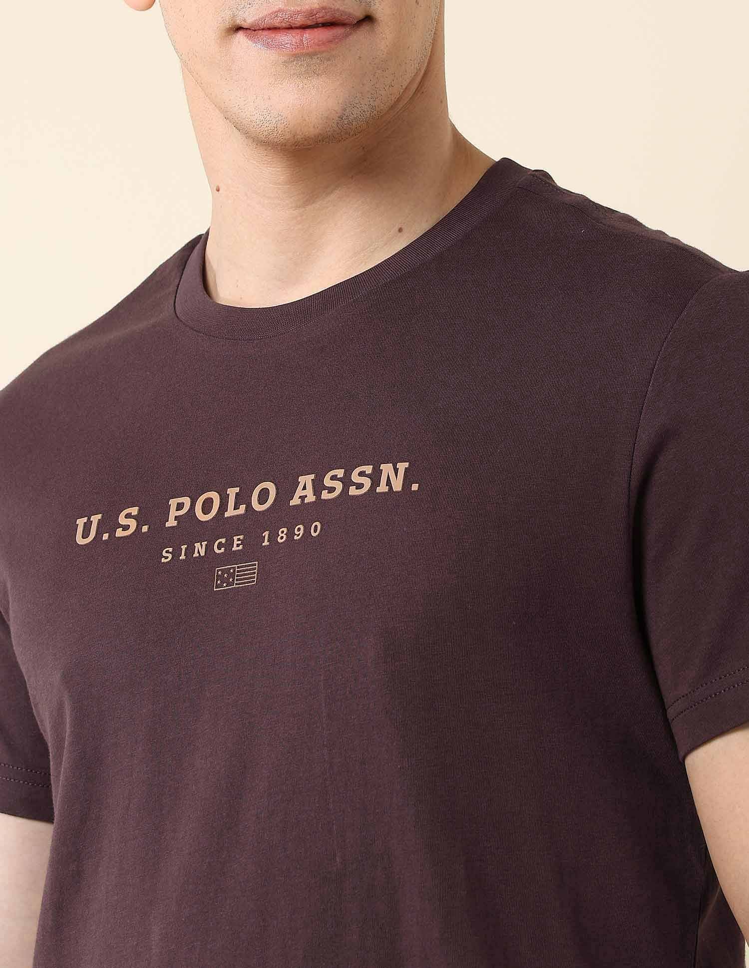 Brand Printed Slim Fit T-Shirt - Image 7