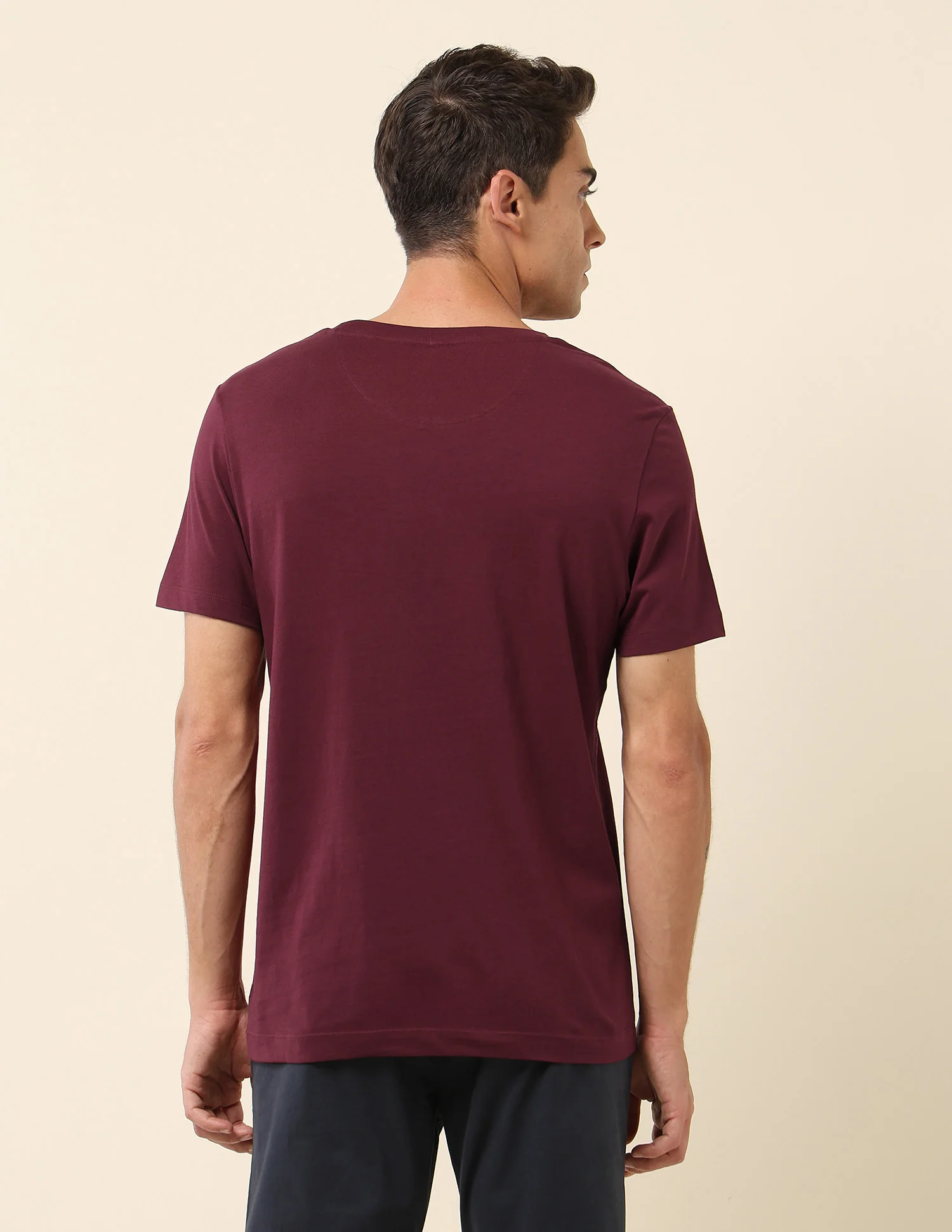 Brand Printed Slim Fit T-Shirt - Image 5