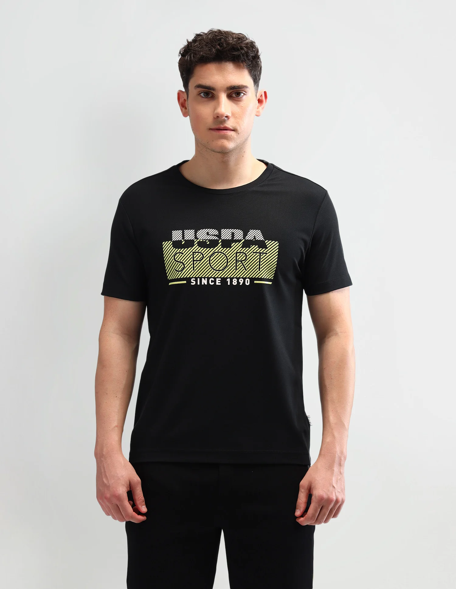 Brand Printed Slim Fit T-Shirt - Image 6