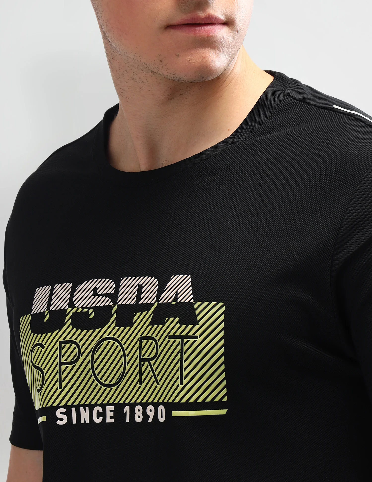 Brand Printed Slim Fit T-Shirt - Image 7