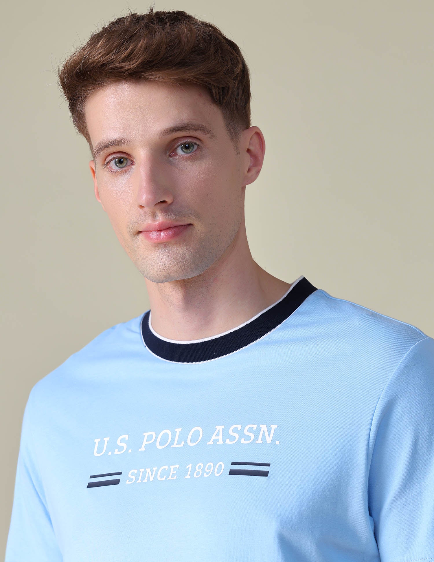 Brand Printed Slim Fit T-Shirt - Image 7