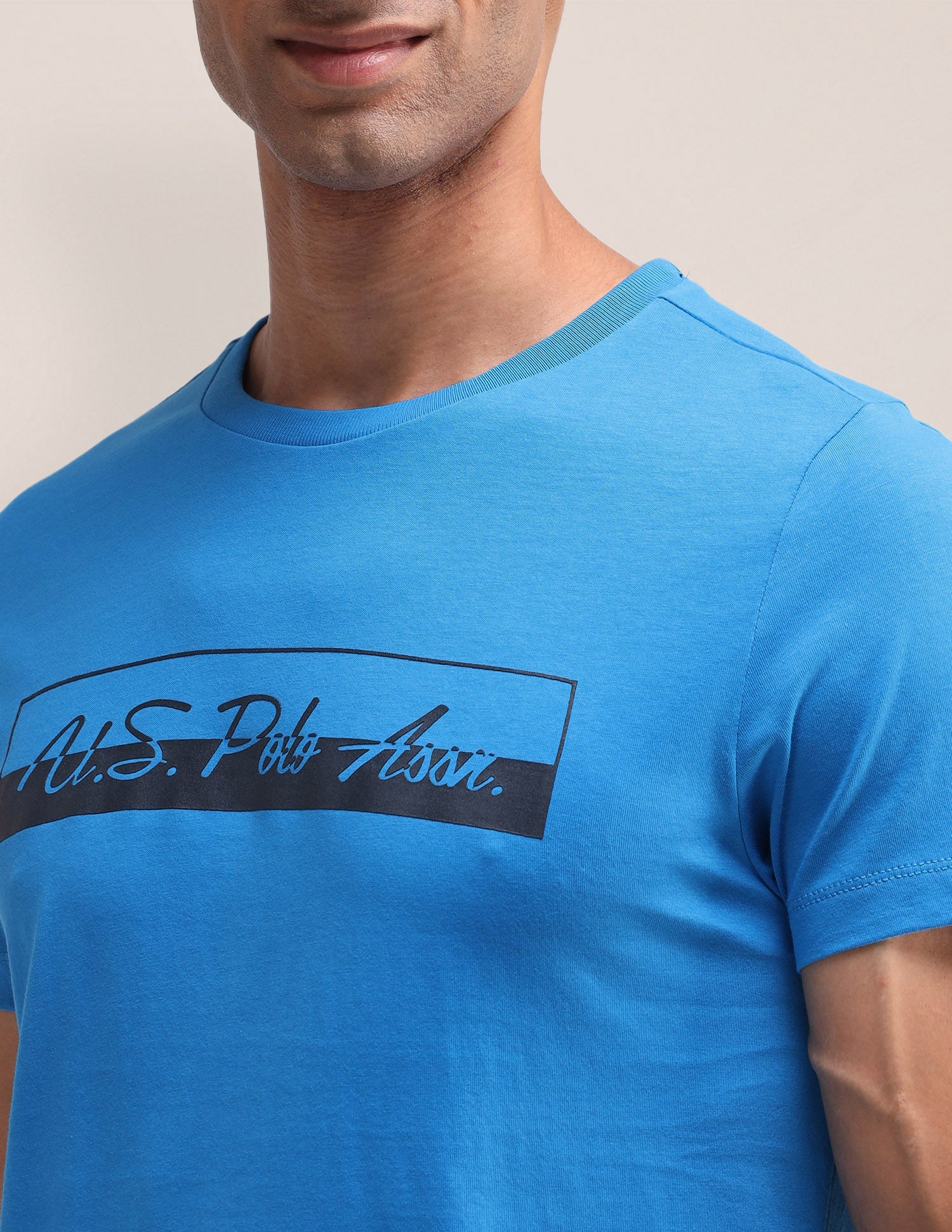 Brand Printed Slim Fit T-Shirt - Image 7