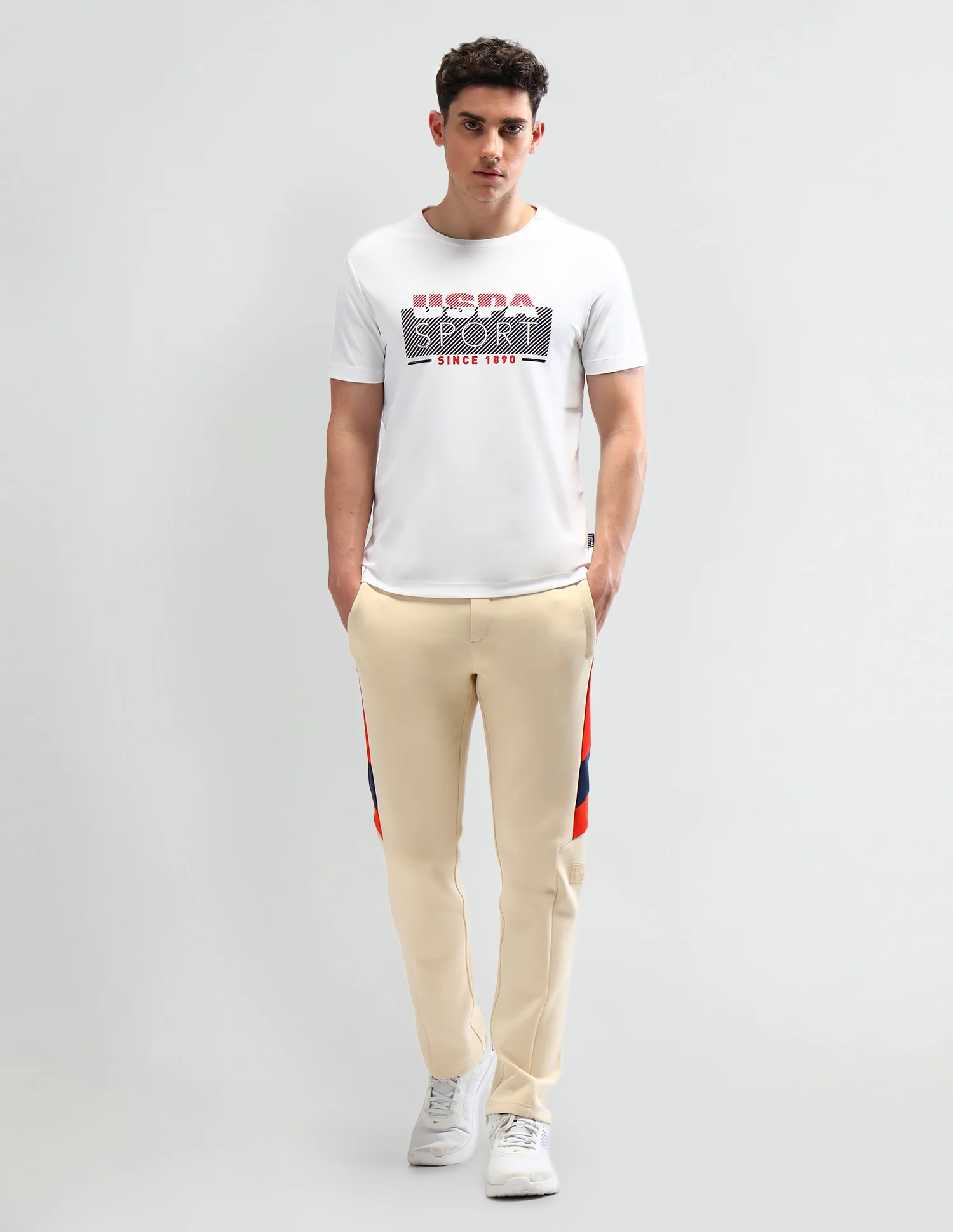Brand Printed Slim Fit T-Shirt - Image 3