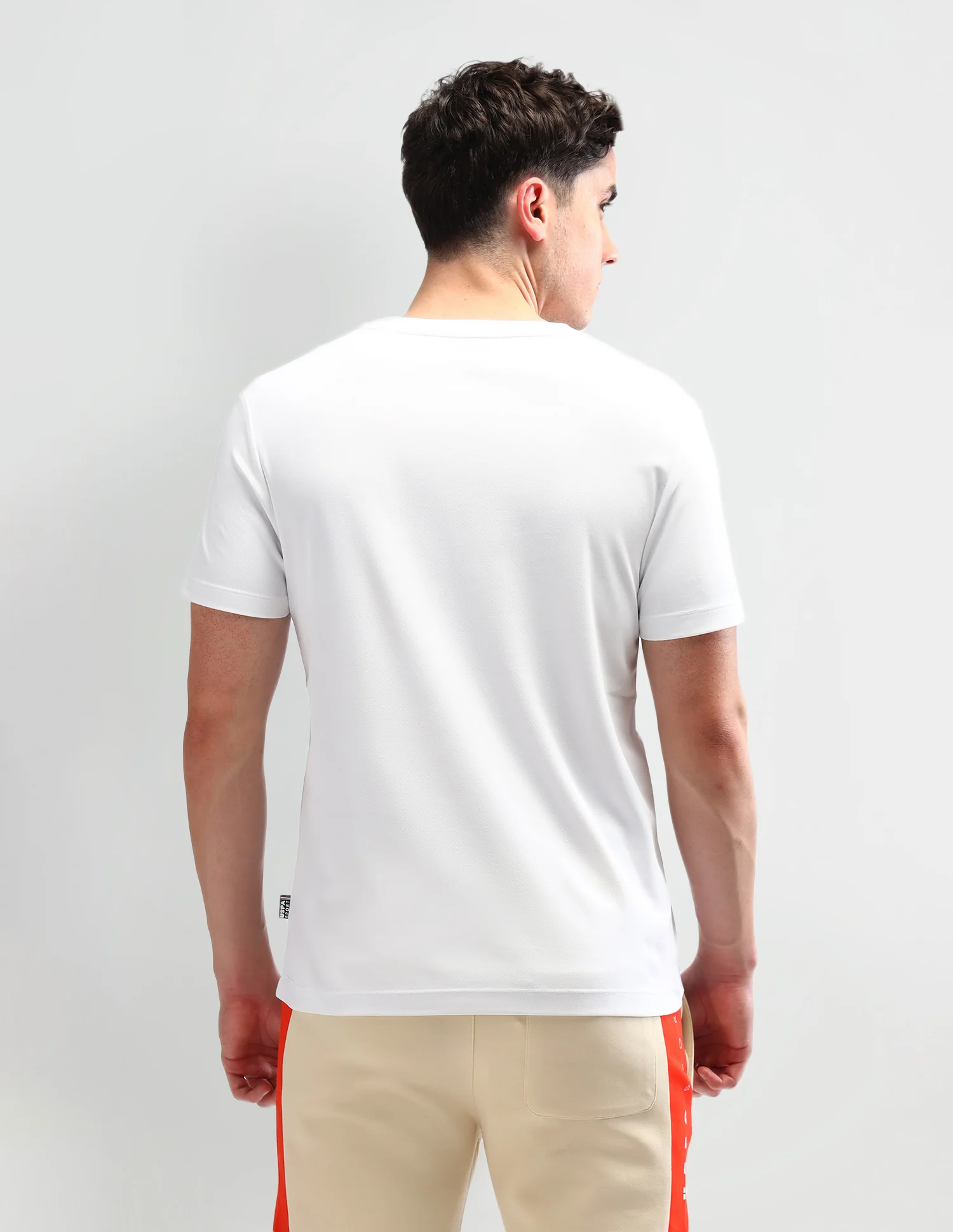 Brand Printed Slim Fit T-Shirt - Image 5