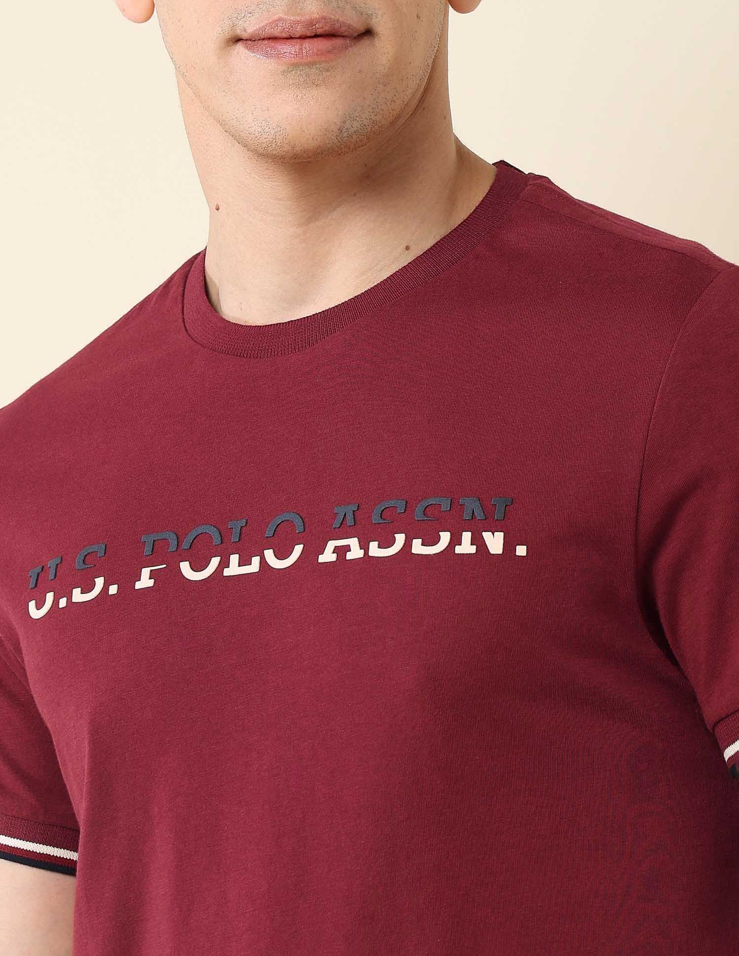 Brand Printed Slim Fit T-Shirt - Image 7