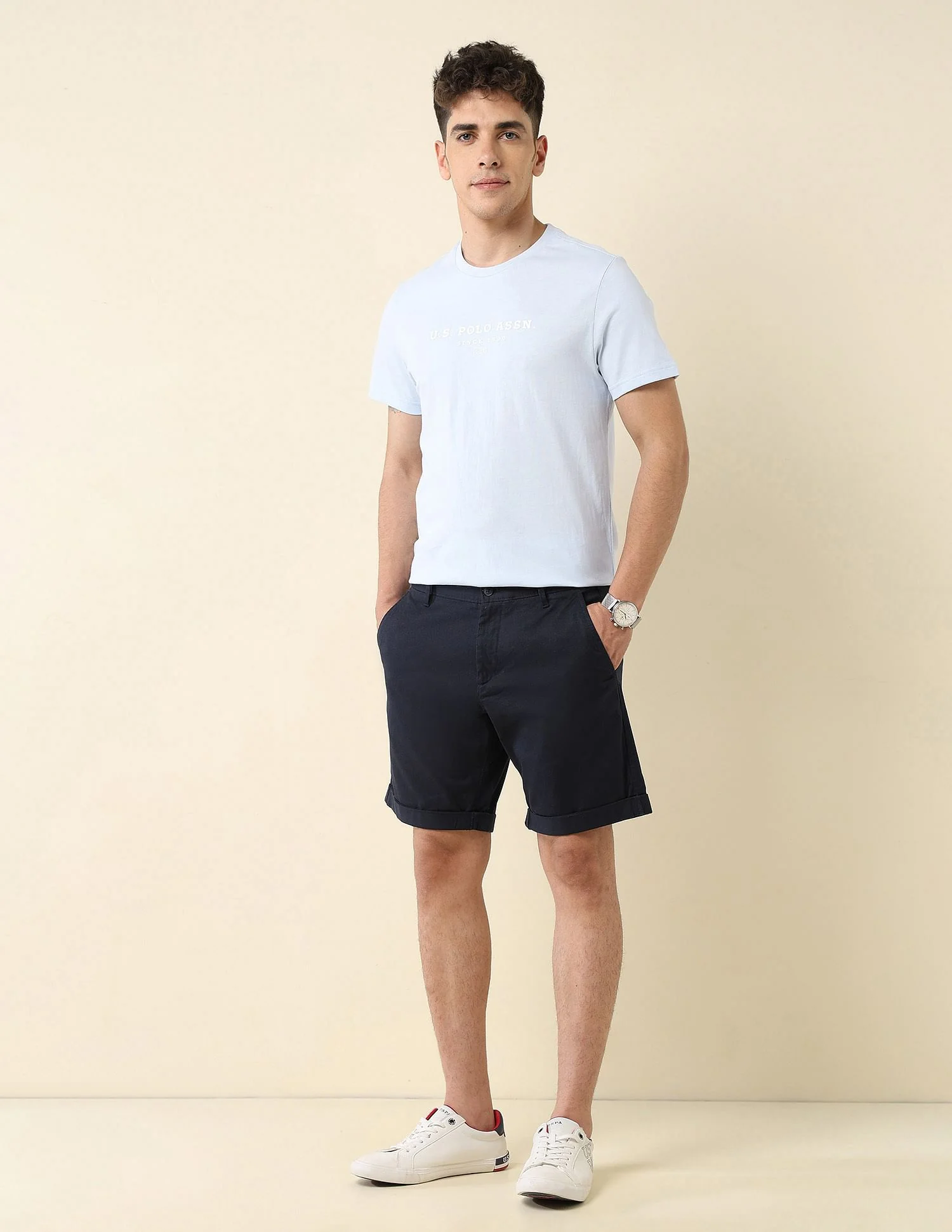 Brand Printed Slim Fit T-Shirt - Image 3