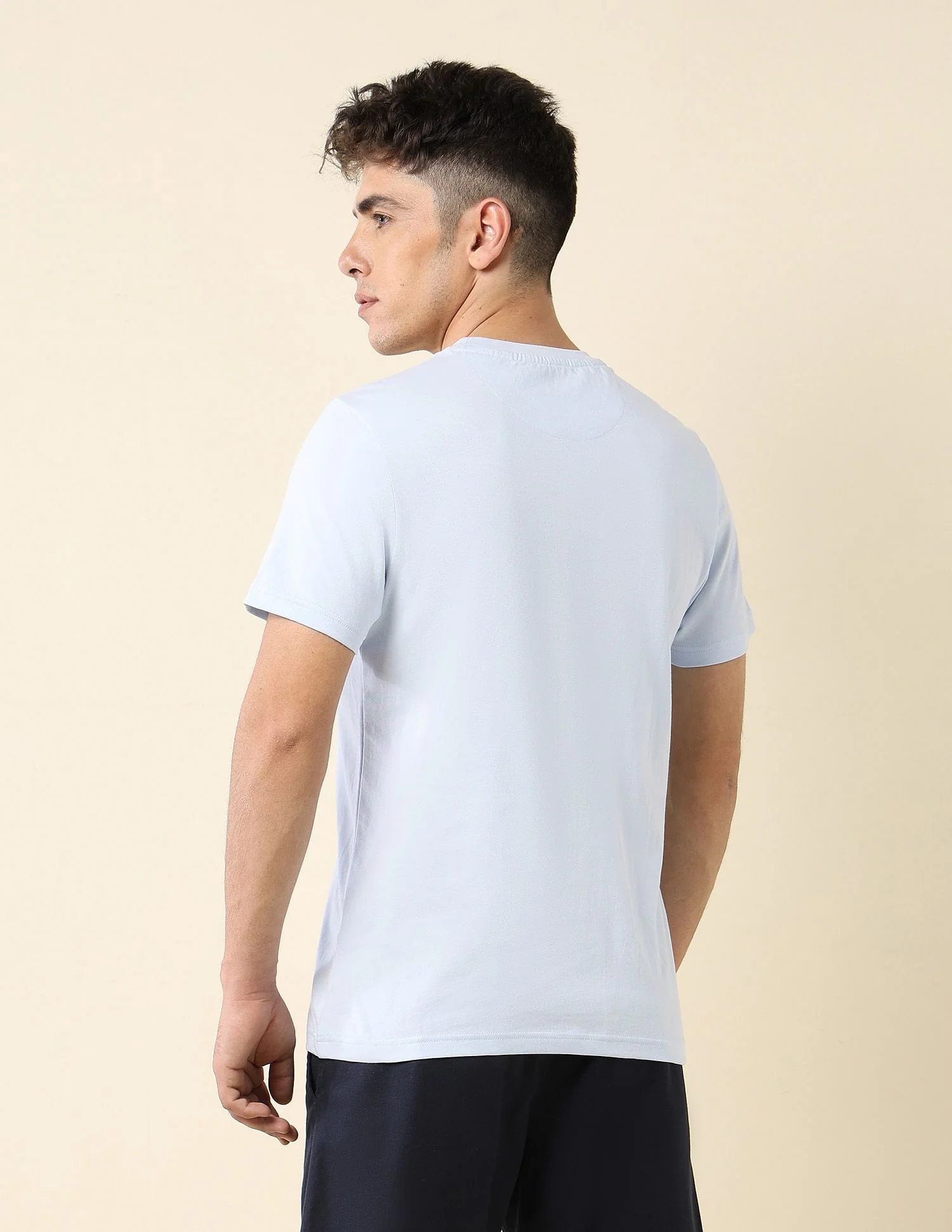 Brand Printed Slim Fit T-Shirt - Image 5