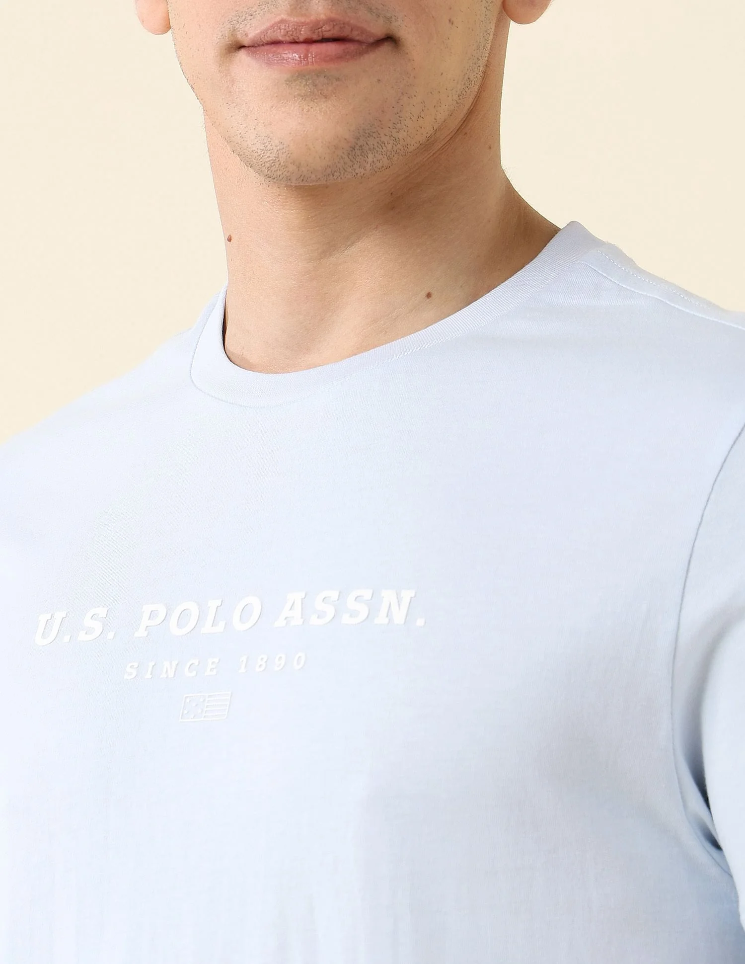 Brand Printed Slim Fit T-Shirt - Image 7