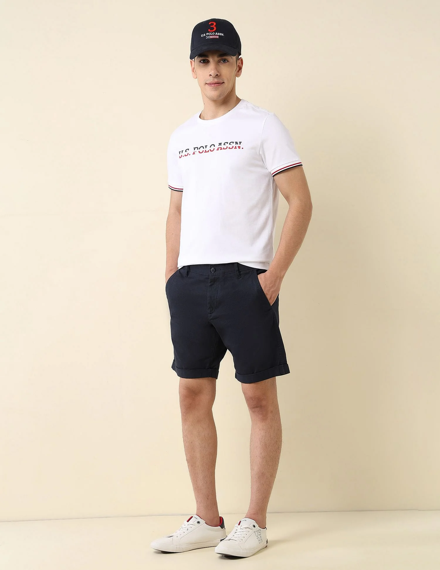 Brand Printed Slim Fit T-Shirt - Image 3