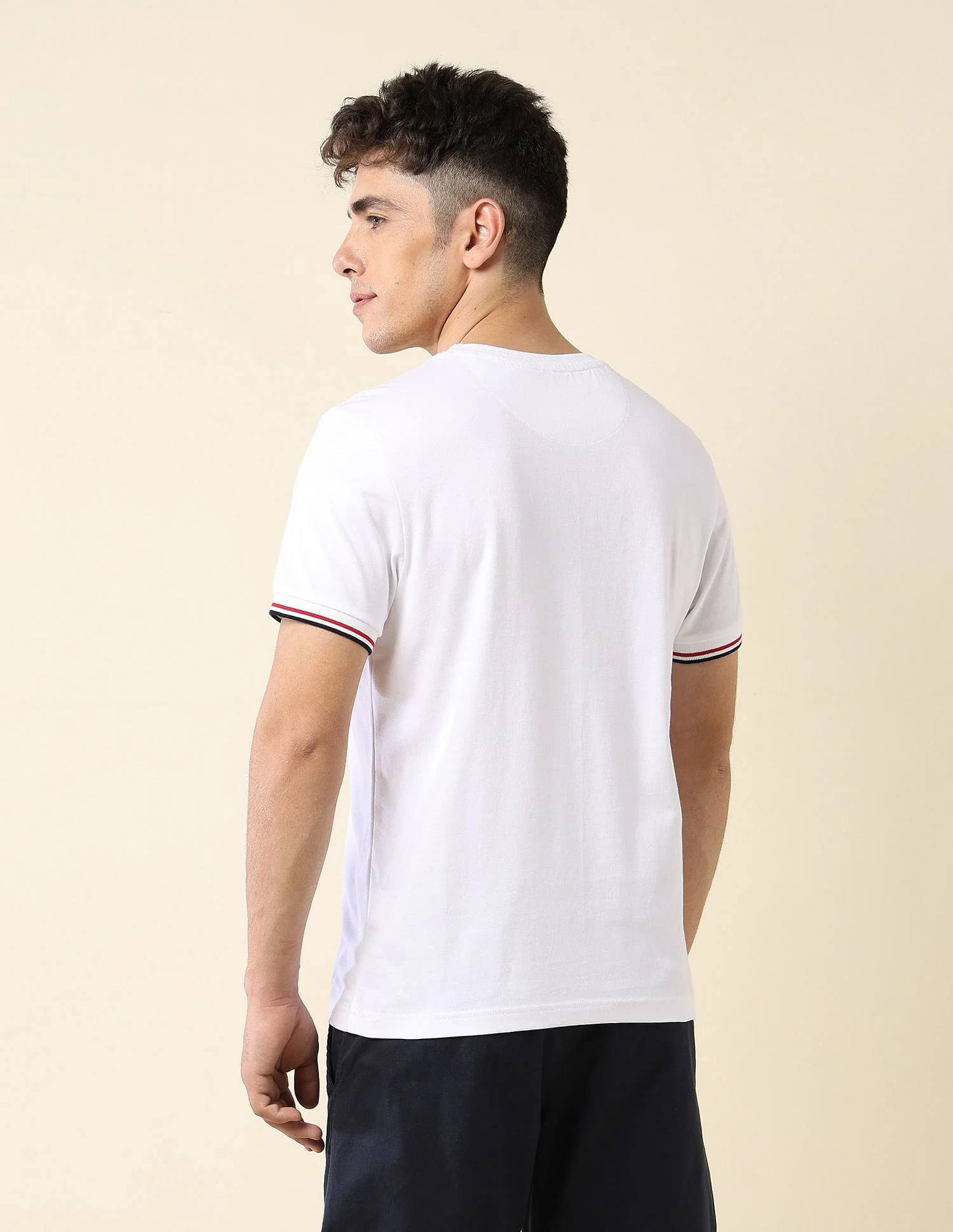 Brand Printed Slim Fit T-Shirt - Image 5