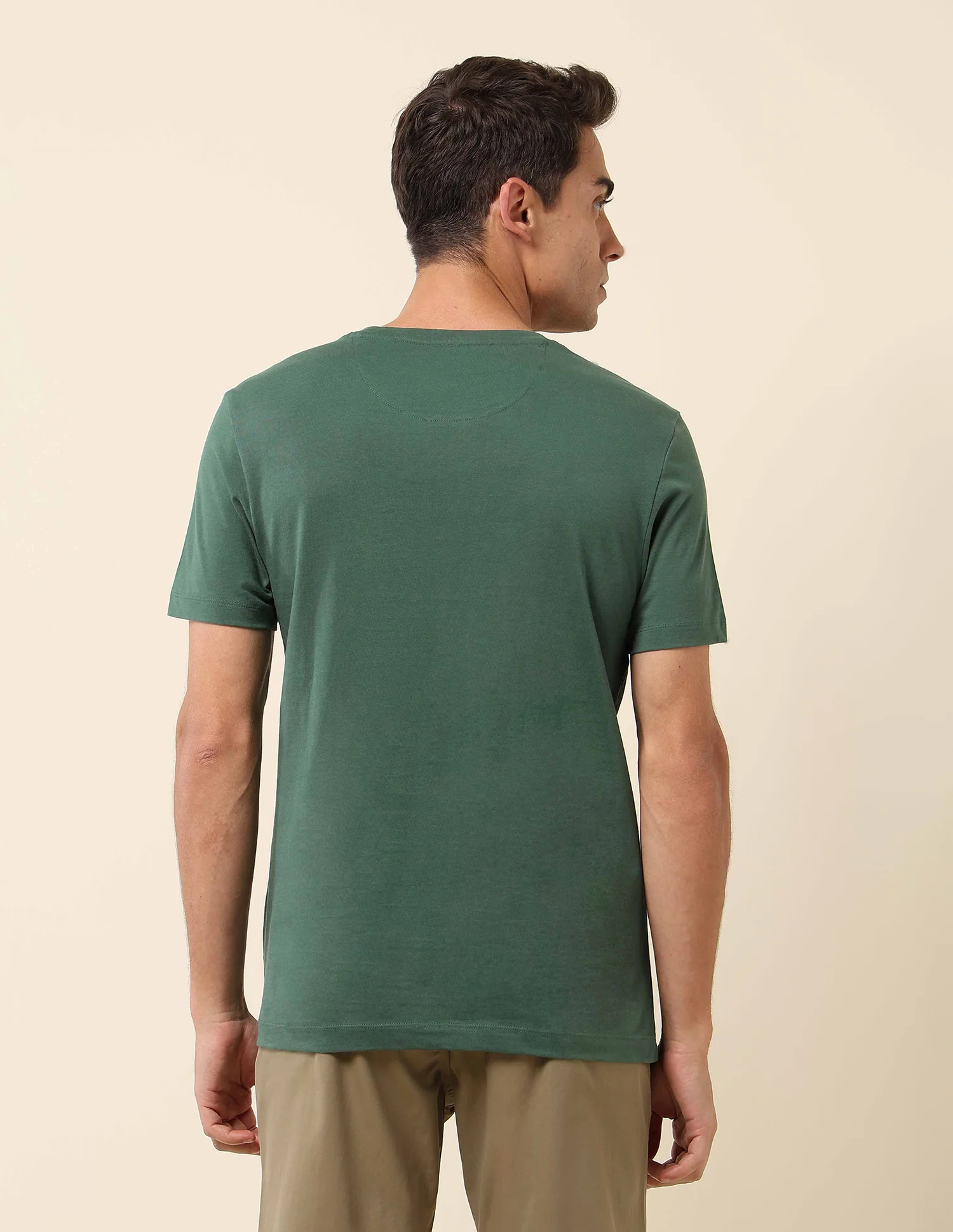 Brand Printed Slim Fit T- Shirt - Image 5