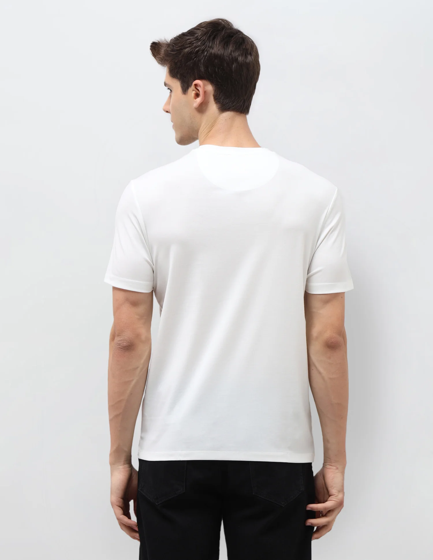 Brand Printed Slim Fit T-Shirt - Image 5