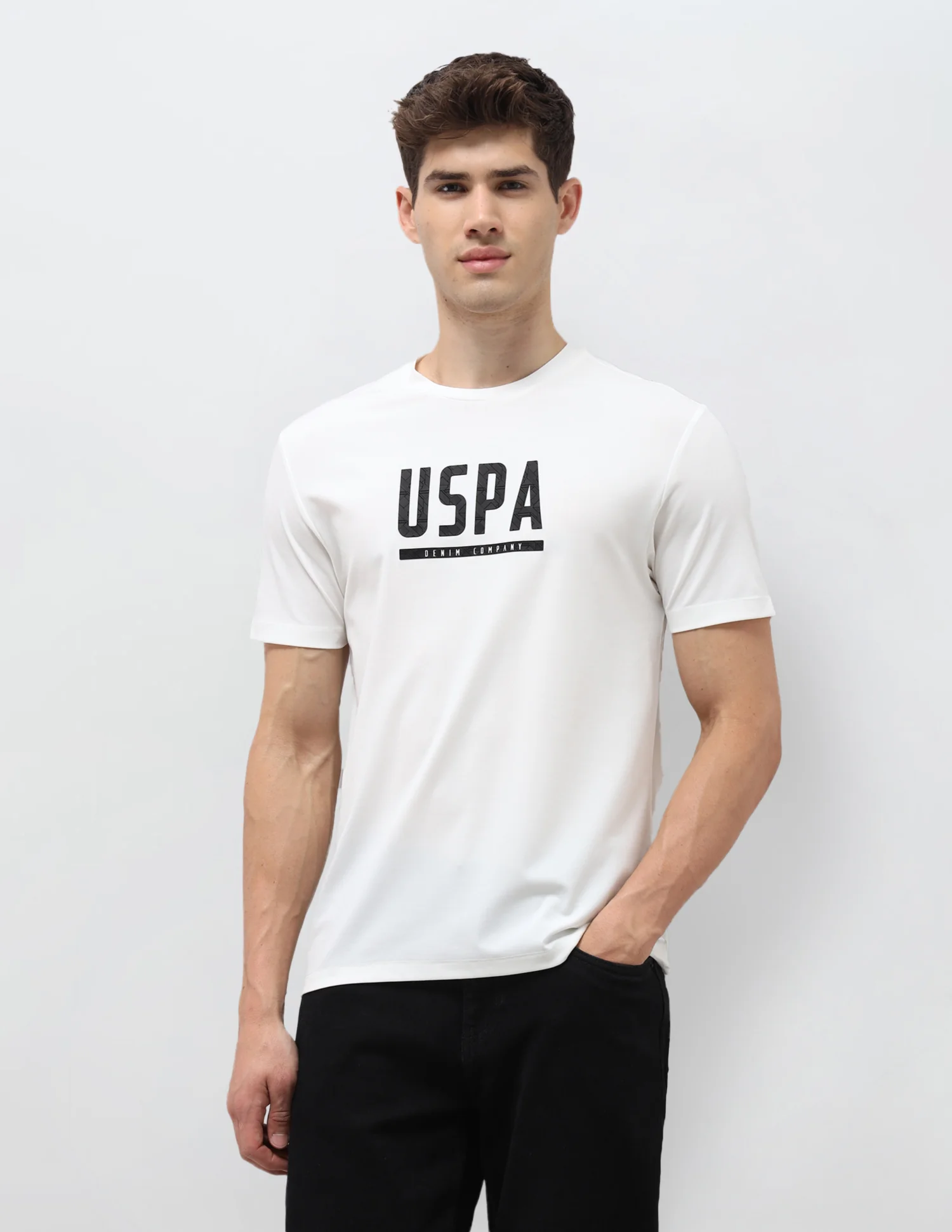 Brand Printed Slim Fit T-Shirt - Image 6