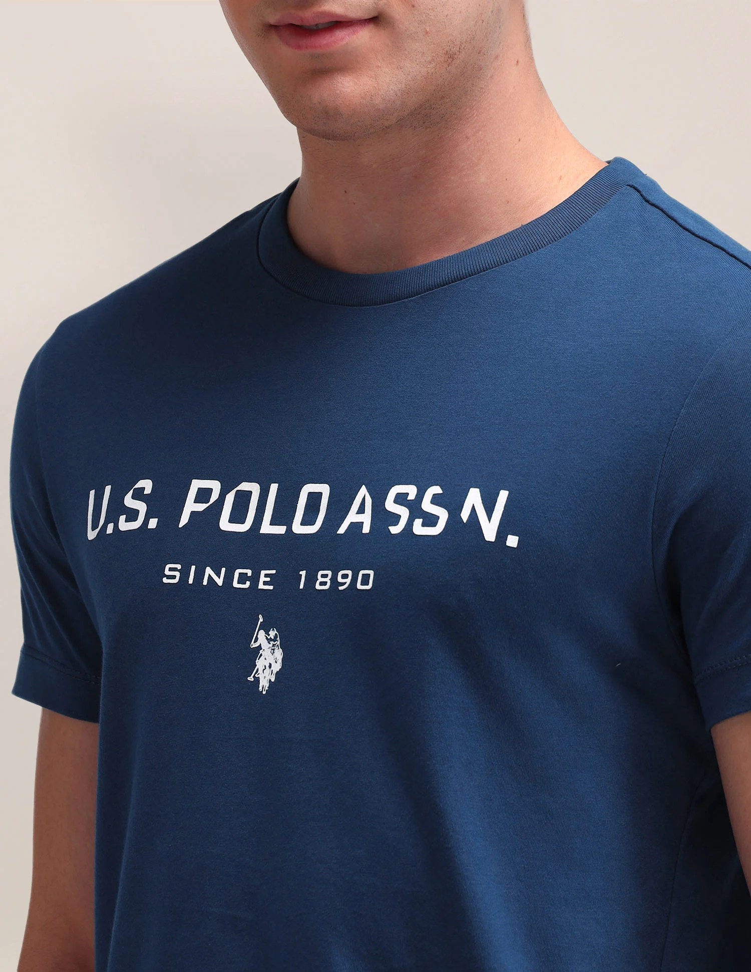 Brand Printed Slim Fit T-Shirt - Image 7