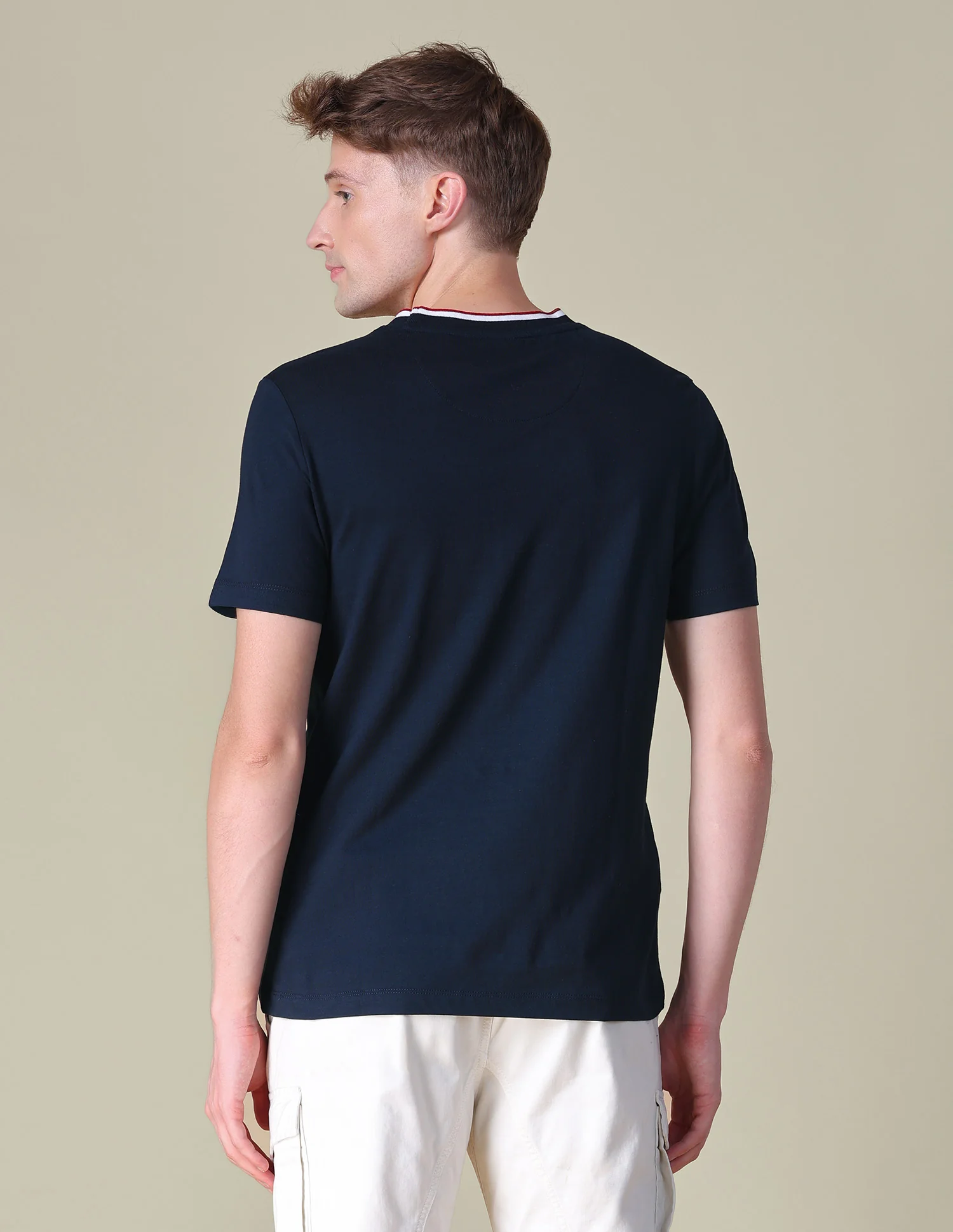 Brand Printed Slim Fit T-Shirt - Image 5