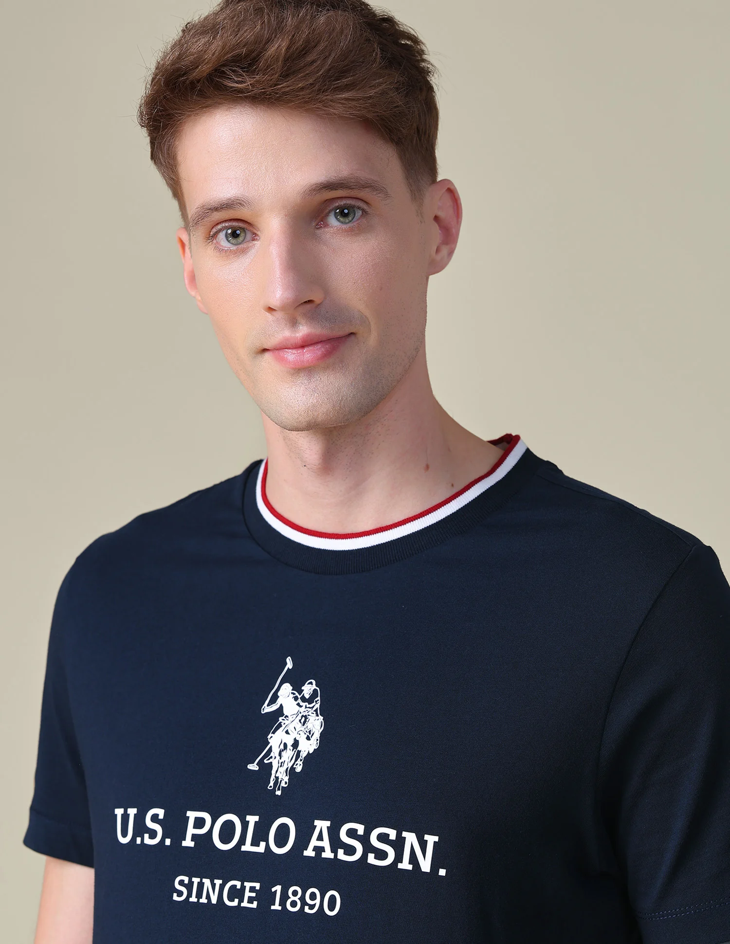 Brand Printed Slim Fit T-Shirt - Image 7