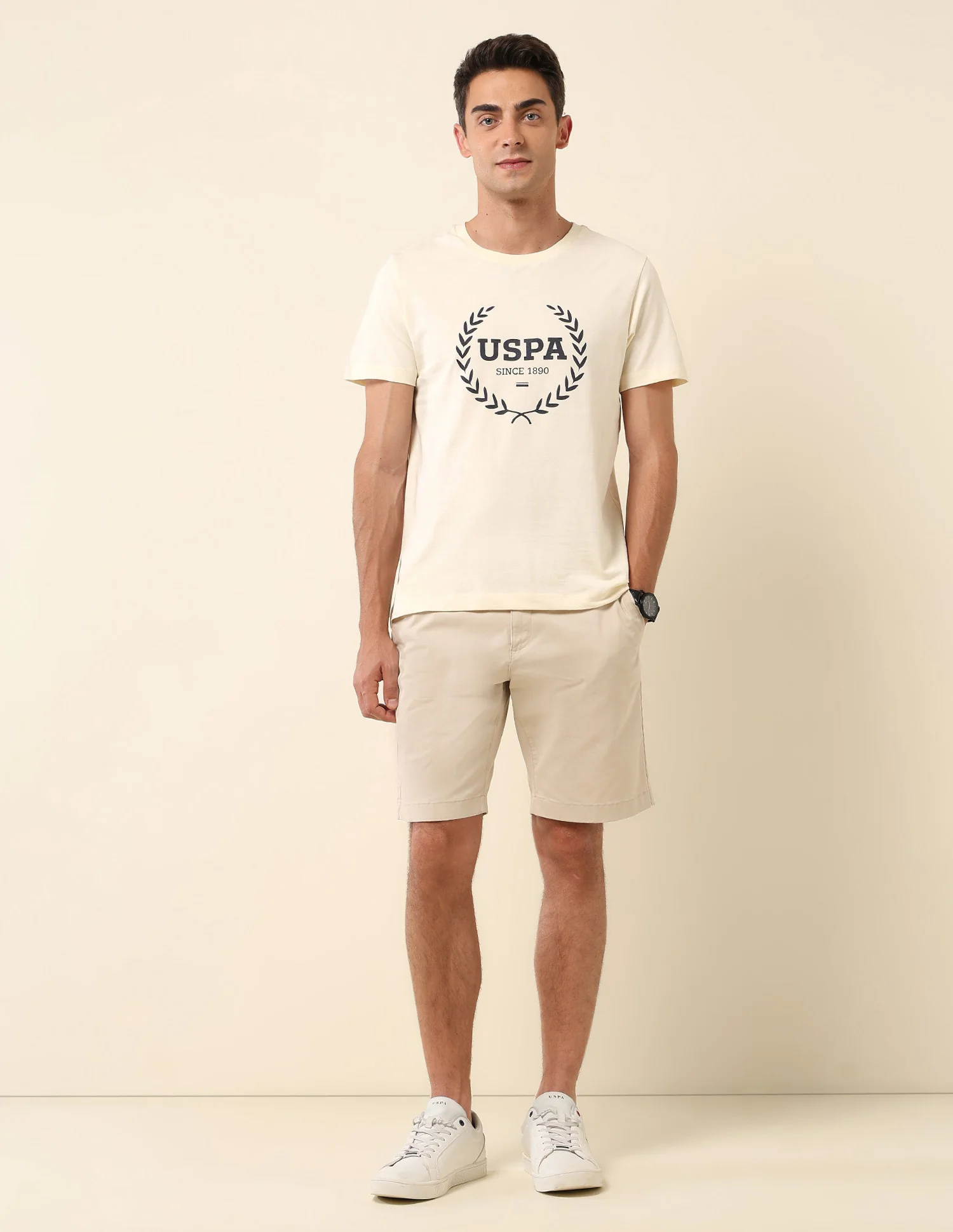 Brand Printed Slim Fit T-Shirt - Image 3