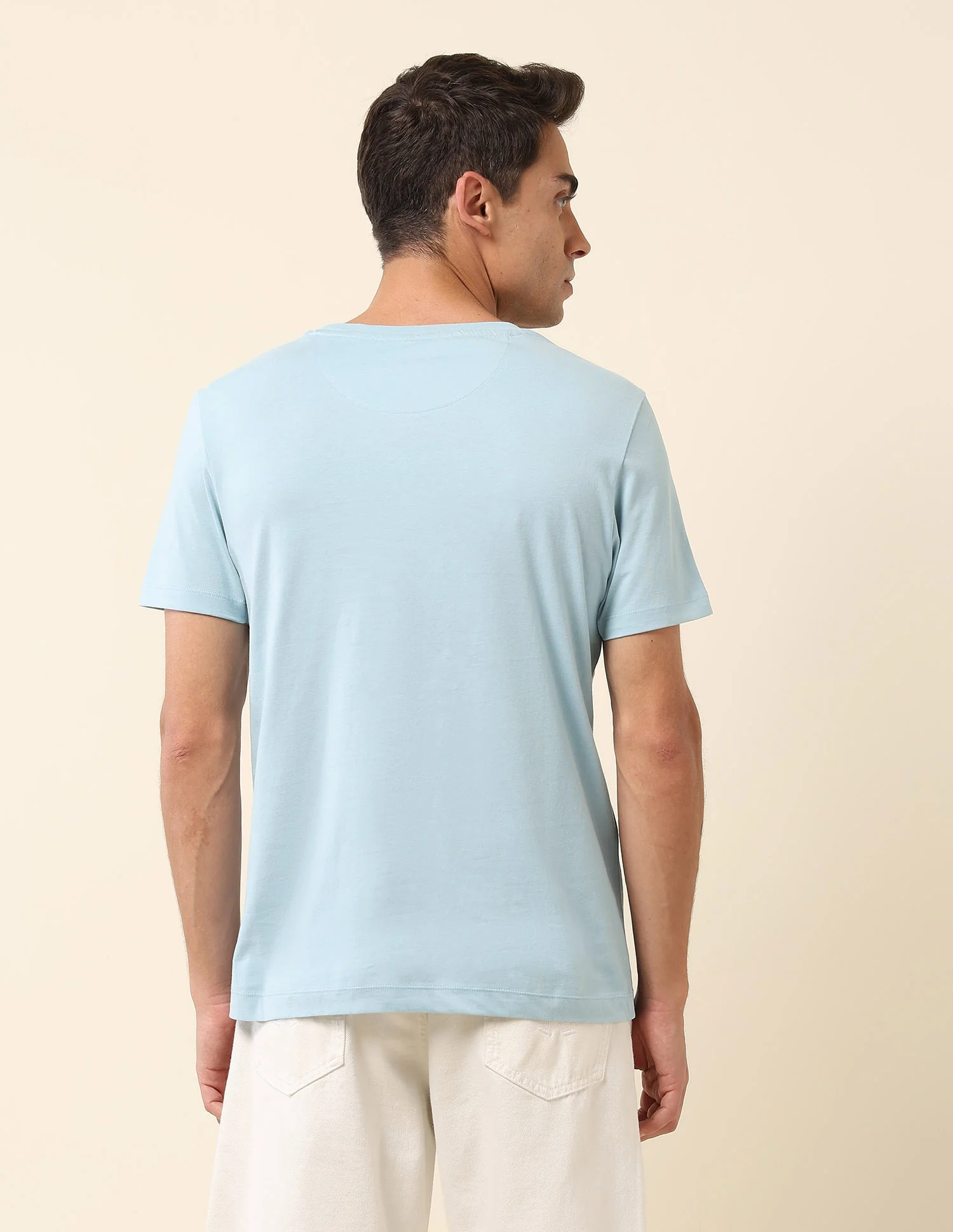 Brand Printed Slim Fit T-Shirt - Image 5