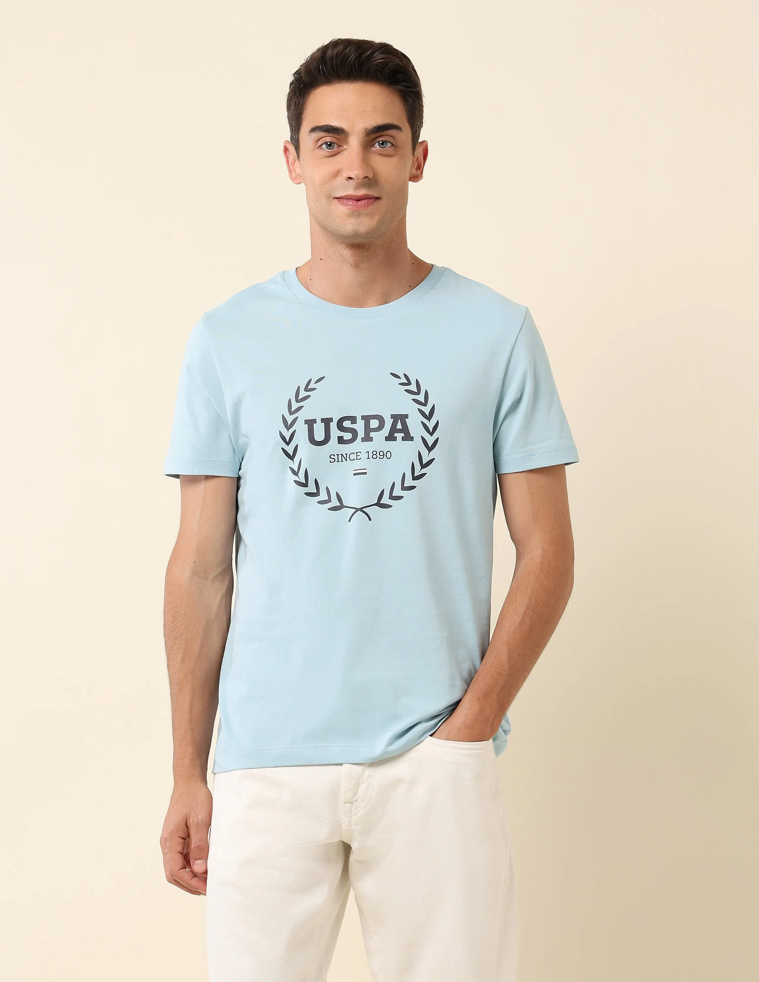 Brand Printed Slim Fit T-Shirt - Image 6