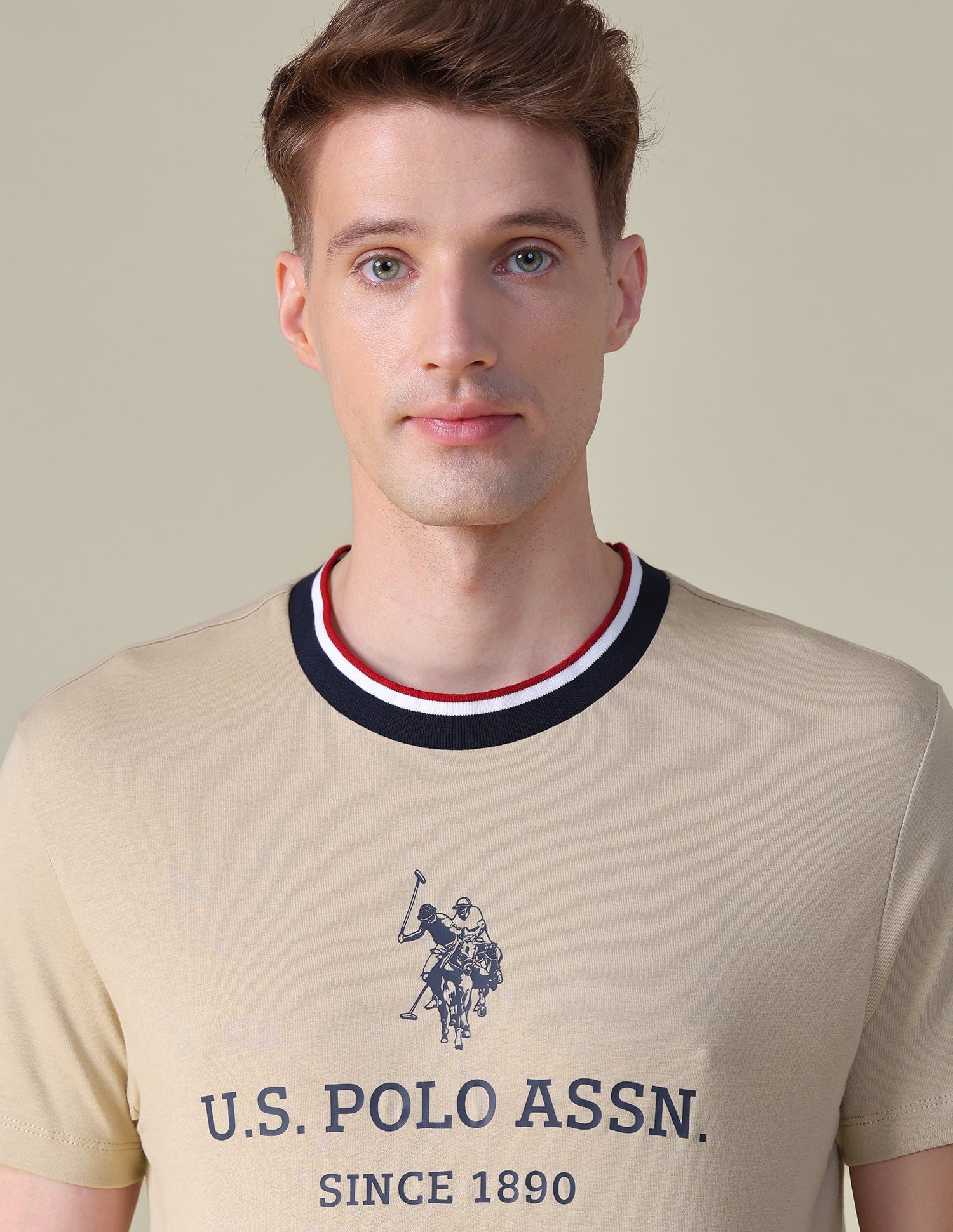 Brand Printed Slim Fit T-Shirt - Image 7