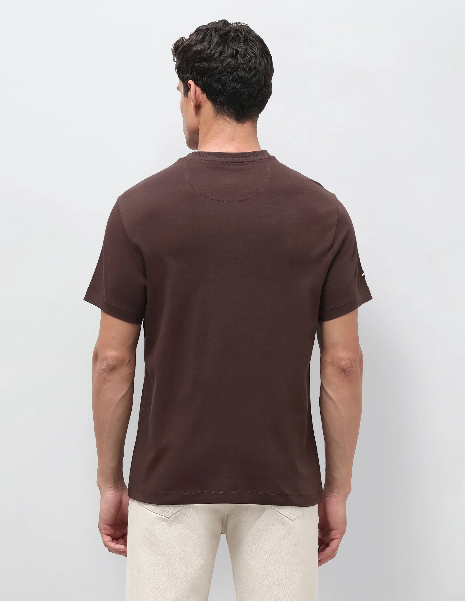 Brand Printed Slim Fit T-Shirt - Image 5
