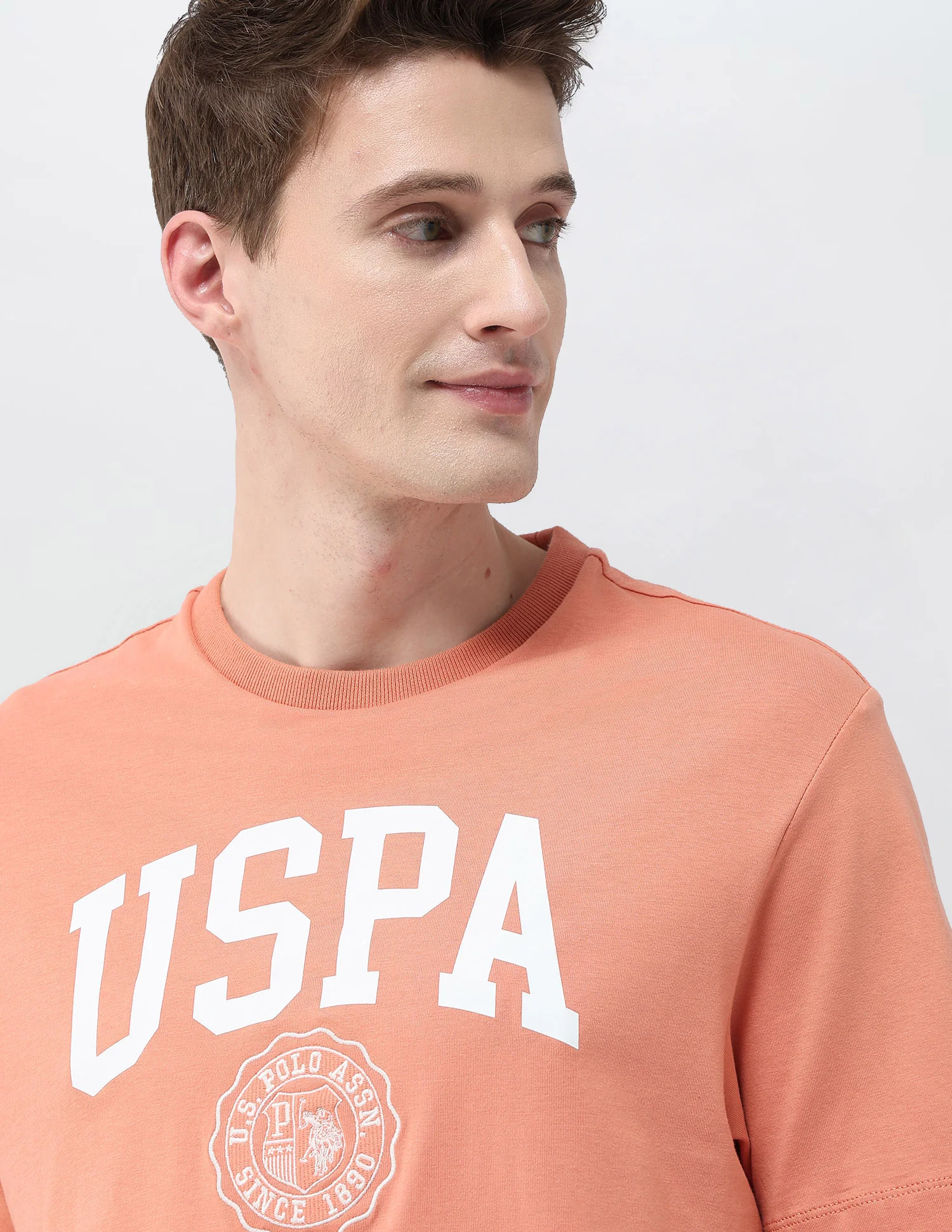 Brand Printed Slim Fit T-Shirt - Image 7