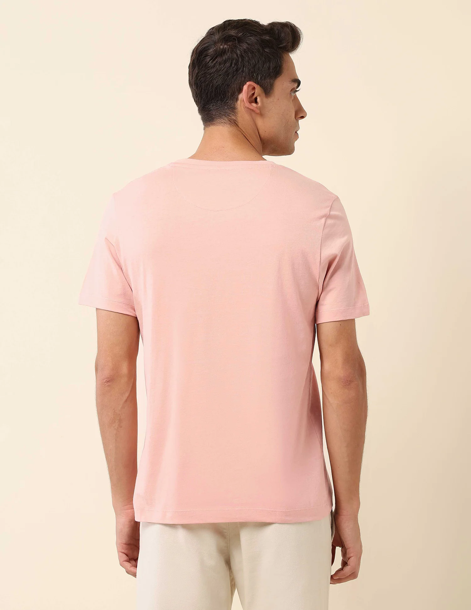 Brand Printed Slim Fit T- Shirt - Image 5