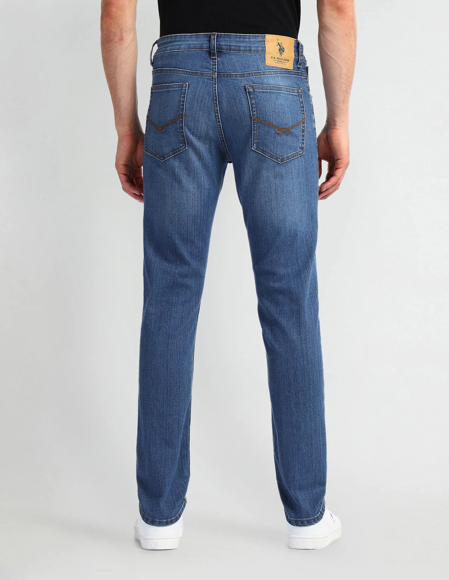 Brandon Slim Fit Blue Jeans - Image 5