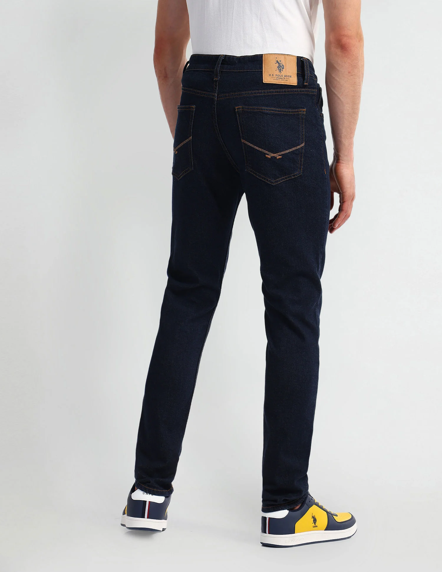 Brandon Slim Fit Blue Jeans - Image 5