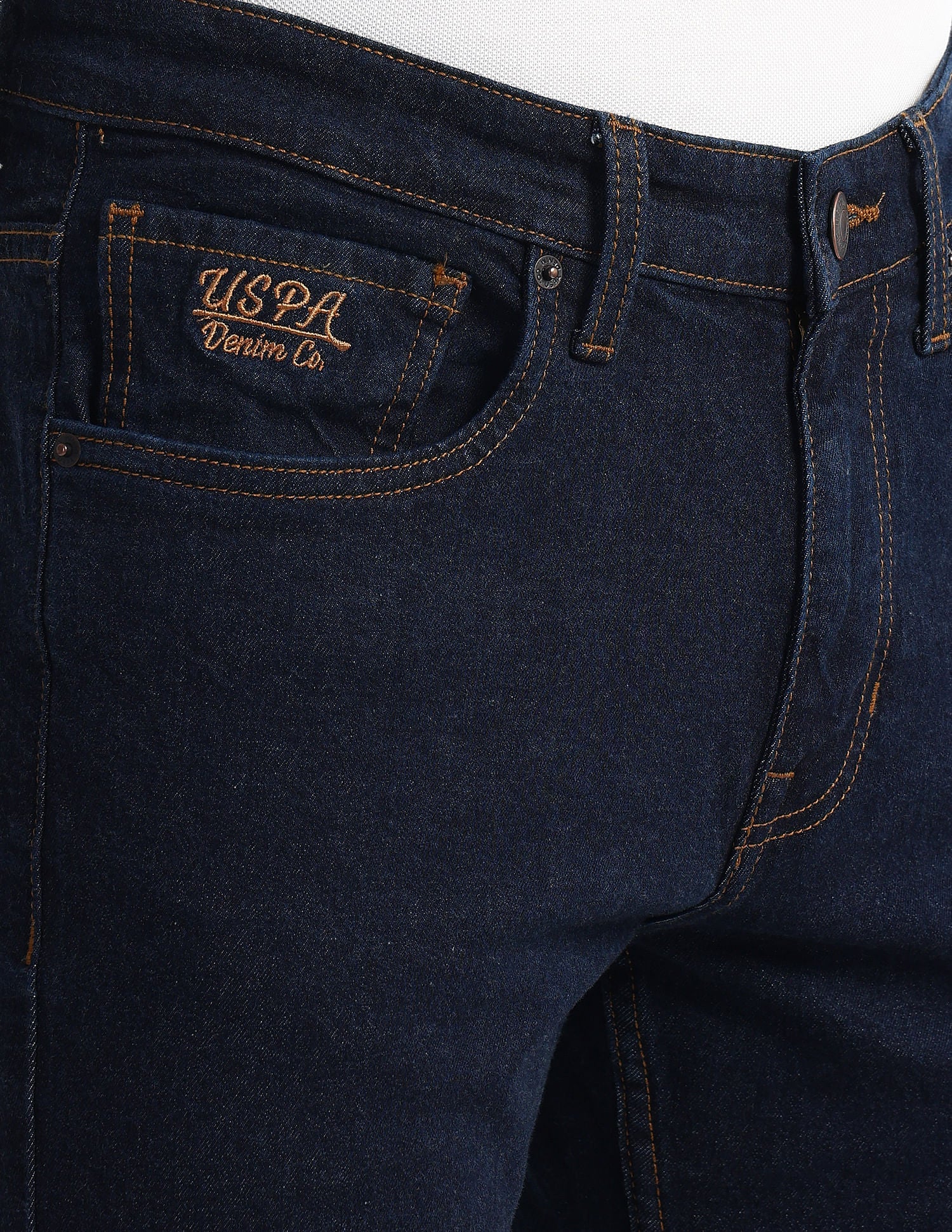 Brandon Slim Fit Blue Jeans - Image 7