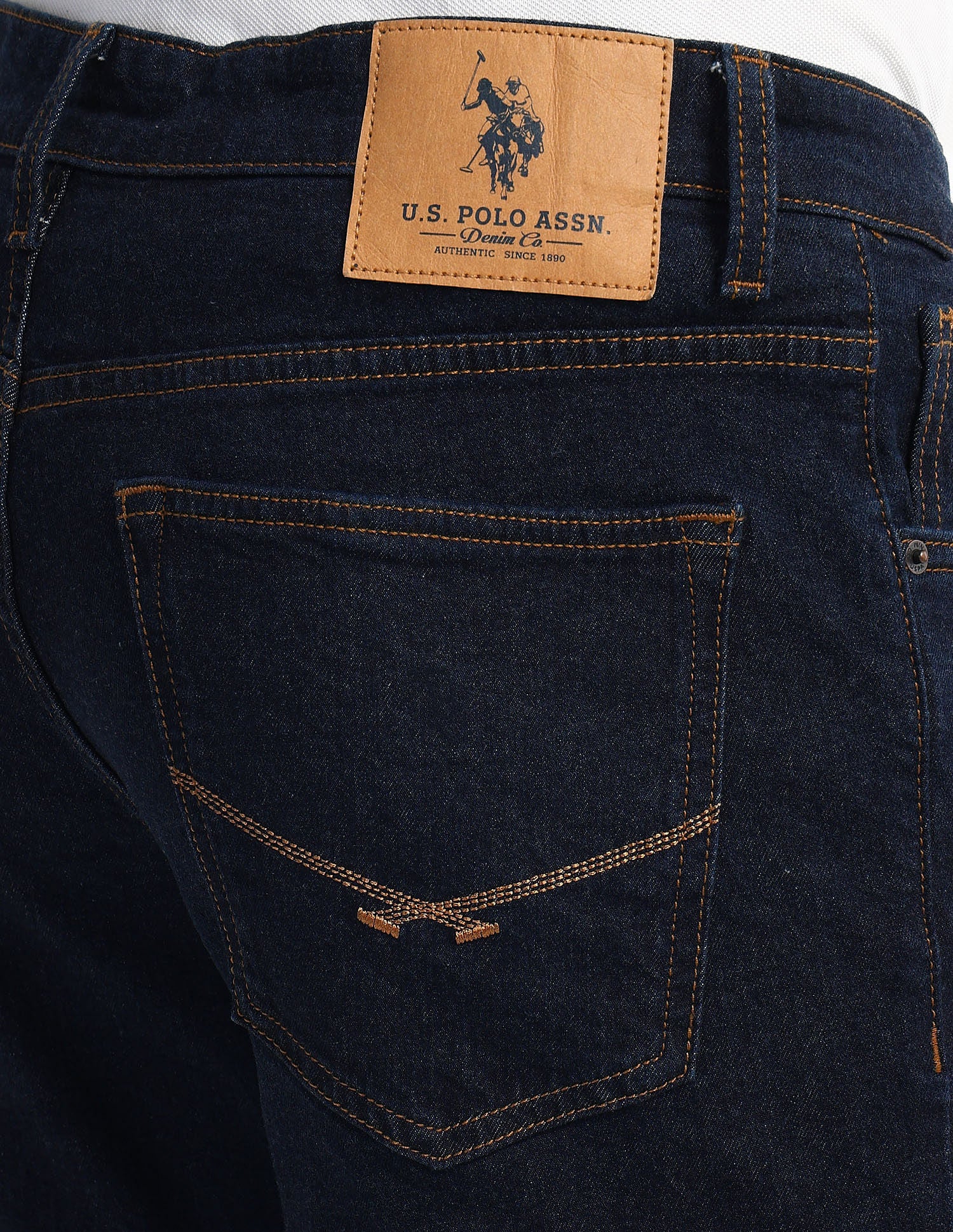 Brandon Slim Fit Blue Jeans - Image 8