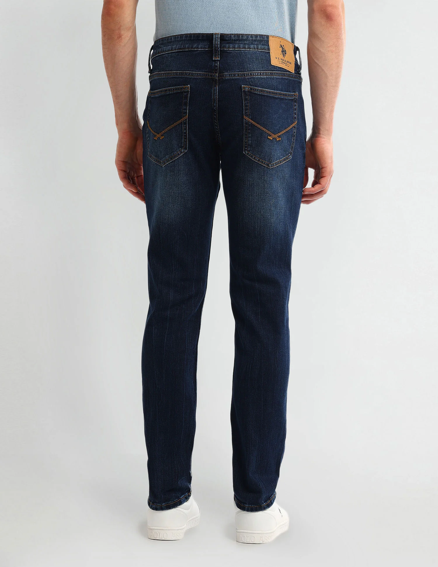 Brandon Slim Fit Blue Jeans - Image 5