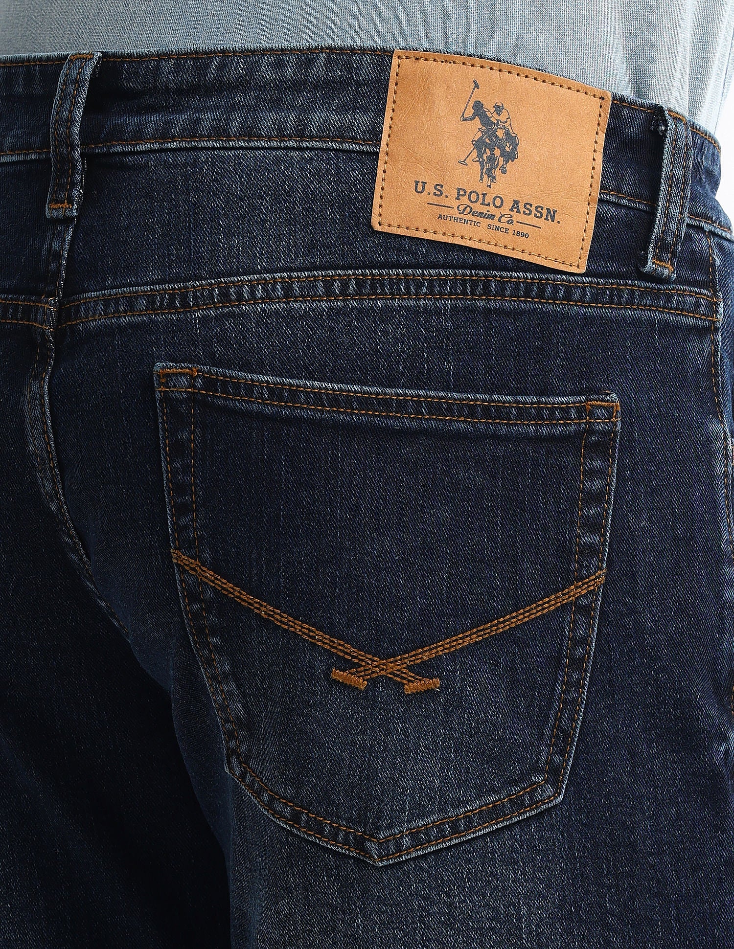 Brandon Slim Fit Blue Jeans - Image 7