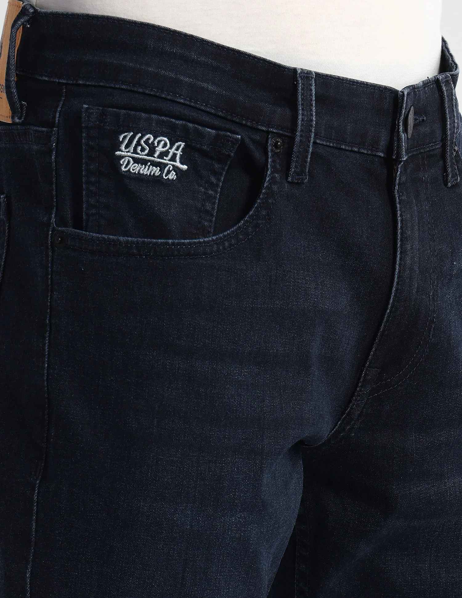 Brandon Slim Fit Blue Jeans - Image 7