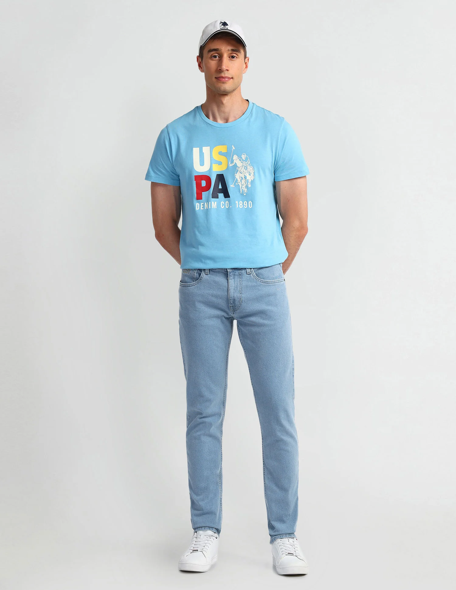 Brandon Slim Fit Blue Jeans - Image 3