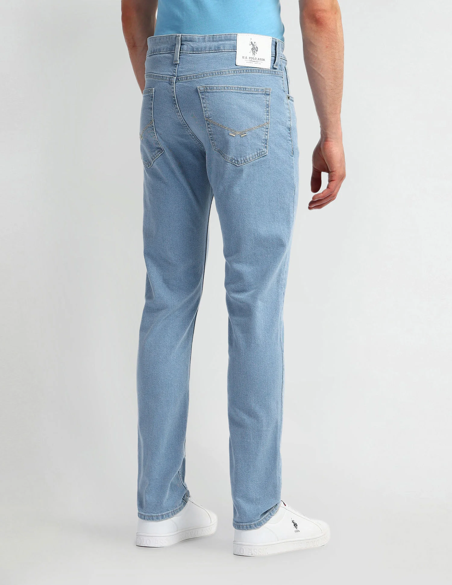 Brandon Slim Fit Blue Jeans - Image 5