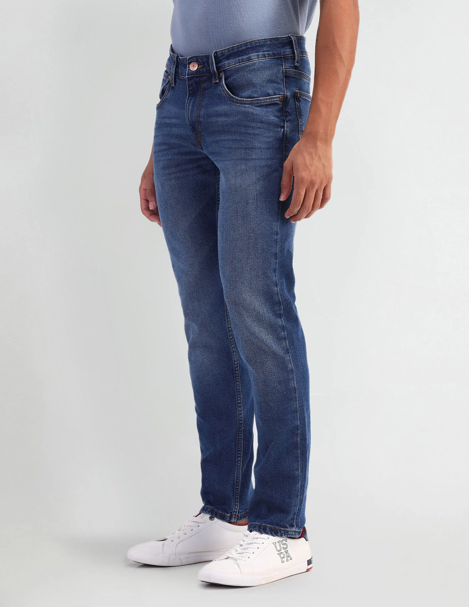 Brandon Slim Fit Mid Rise Jeans - Image 4