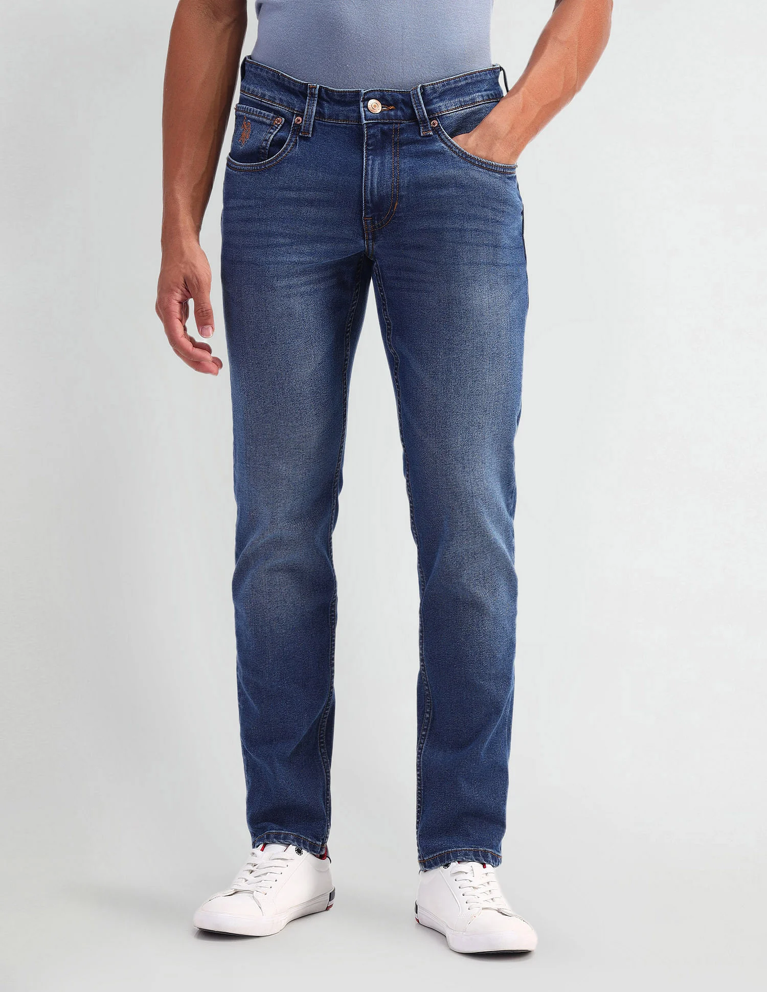 Brandon Slim Fit Mid Rise Jeans - Image 6