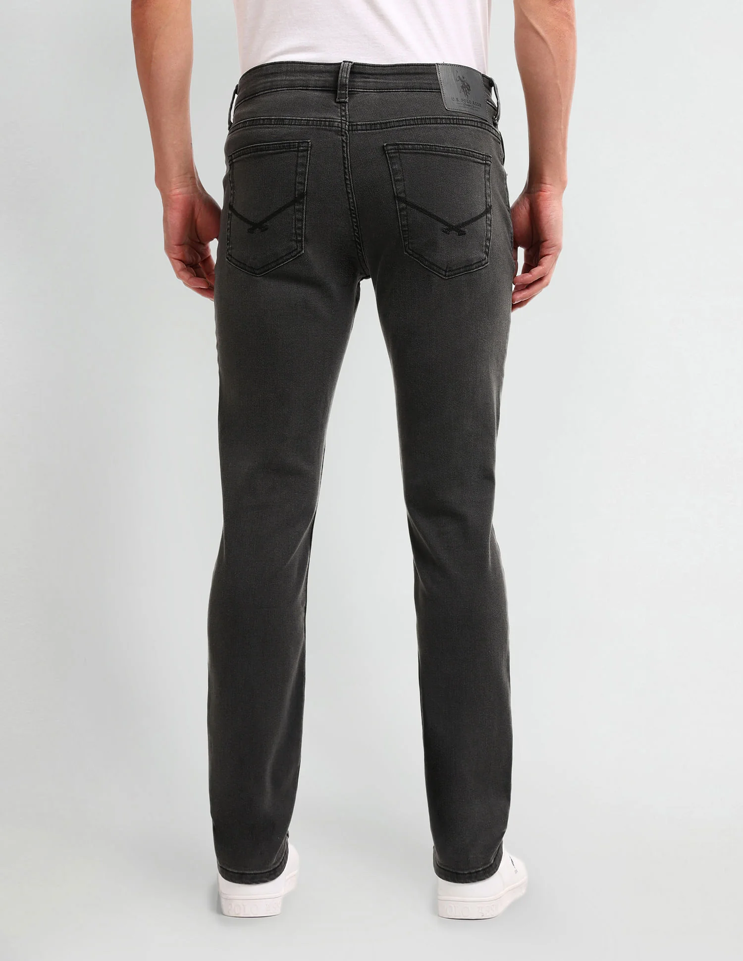 Brandon Slim Tapered Black Jeans - Image 5