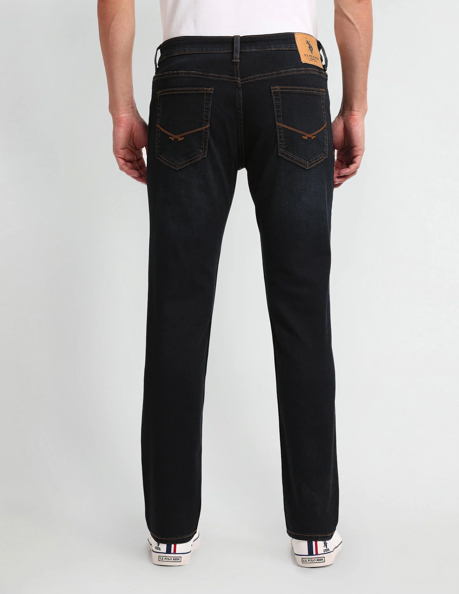 Brandon Slim Tapered Blue Jeans - Image 5