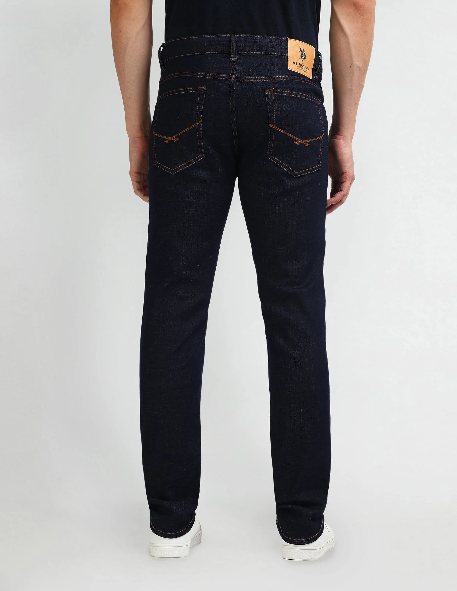 Brandon Slim Tapered Blue Jeans - Image 5