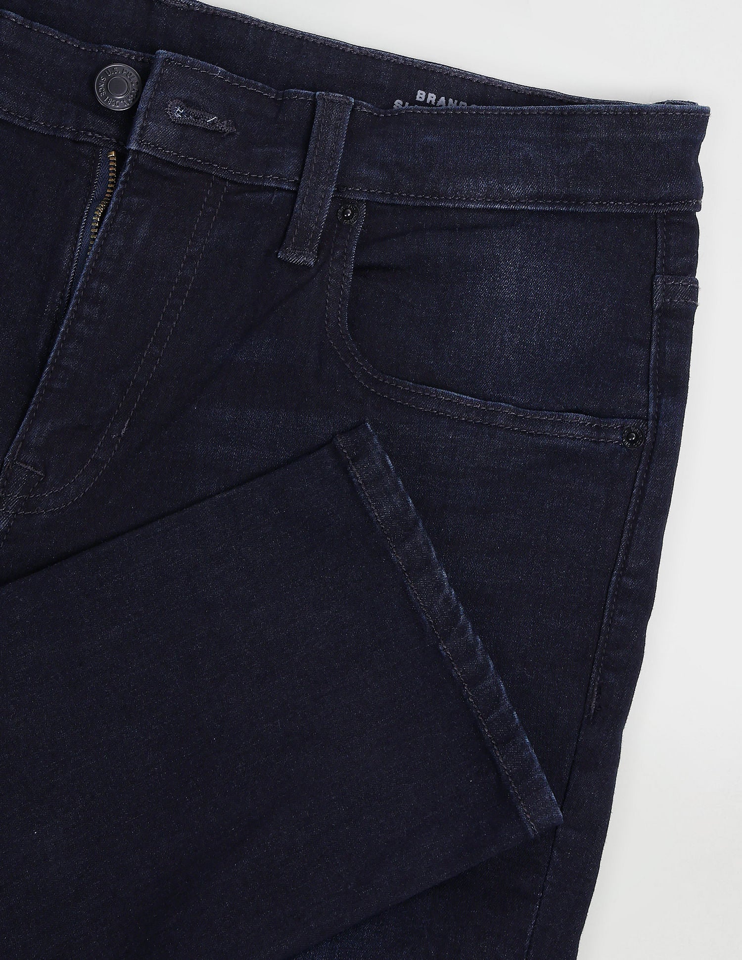Brandon Slim Tapered Blue Jeans - Image 2